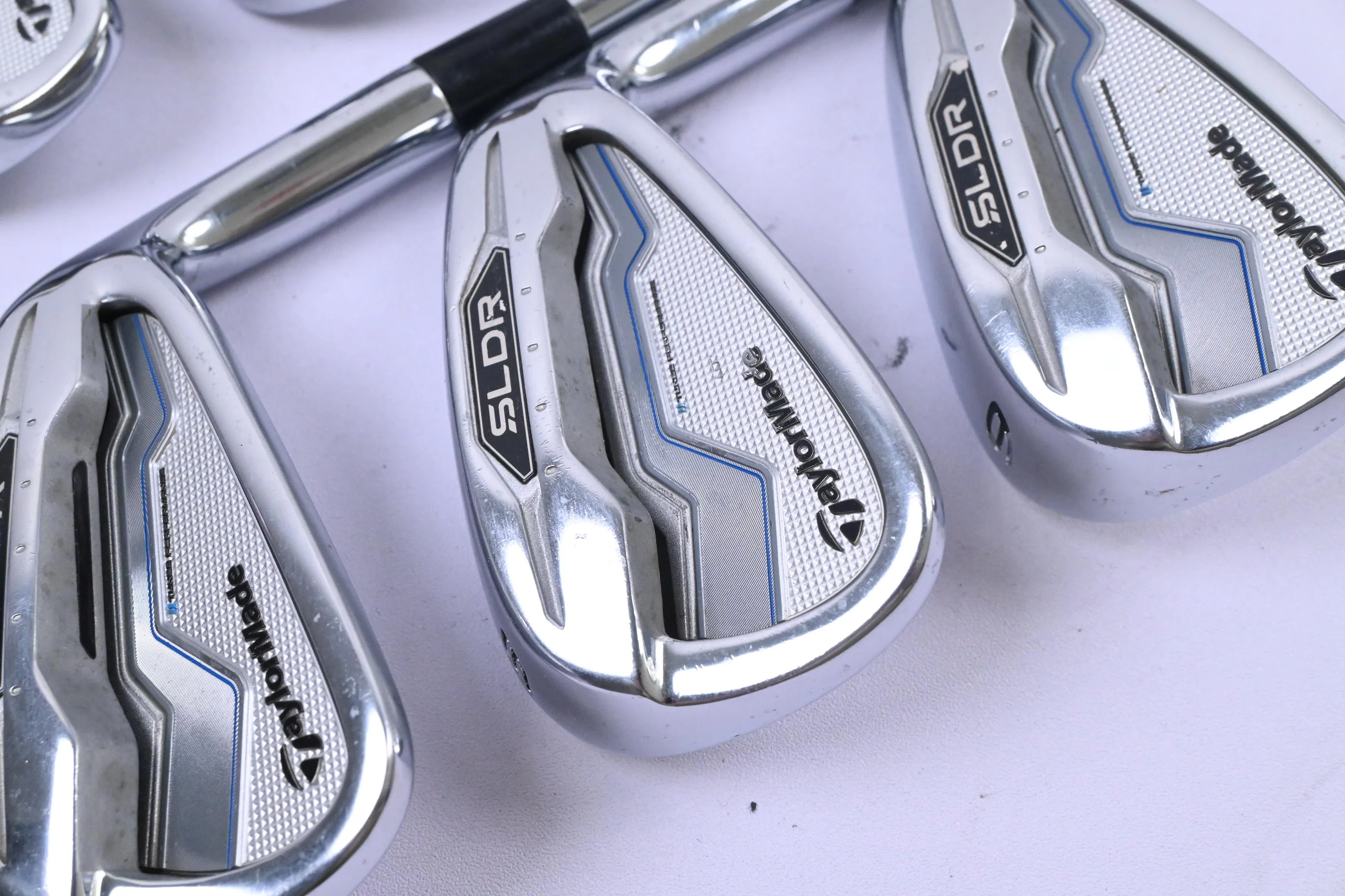 Taylormade SLDR Irons / 4-9i / Regular Flex KBS Tour C-Taper 90