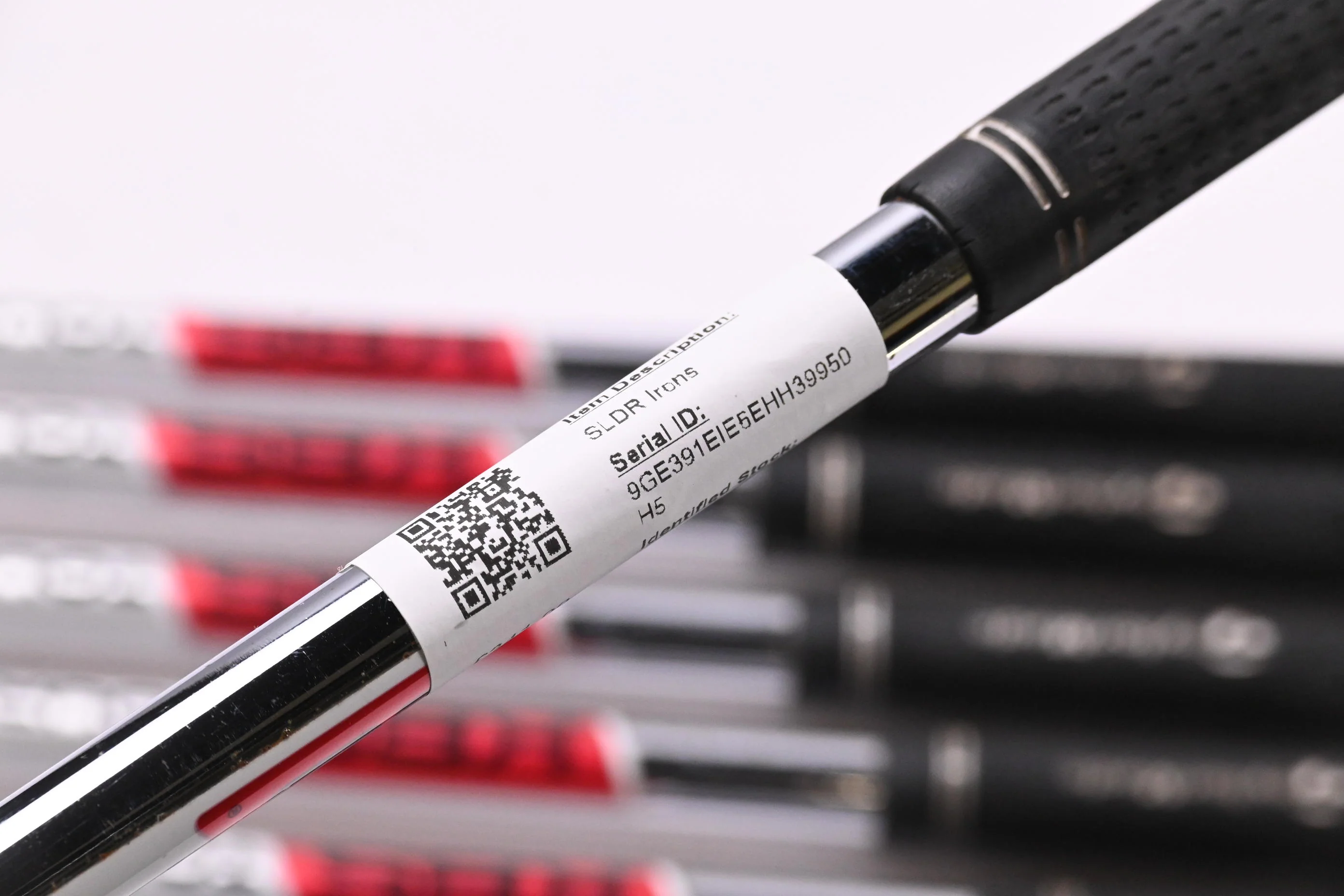 Taylormade SLDR Irons / 4-PW+SW / Stiff Flex KBS Tour C-Taper 90 Shafts - Image 6