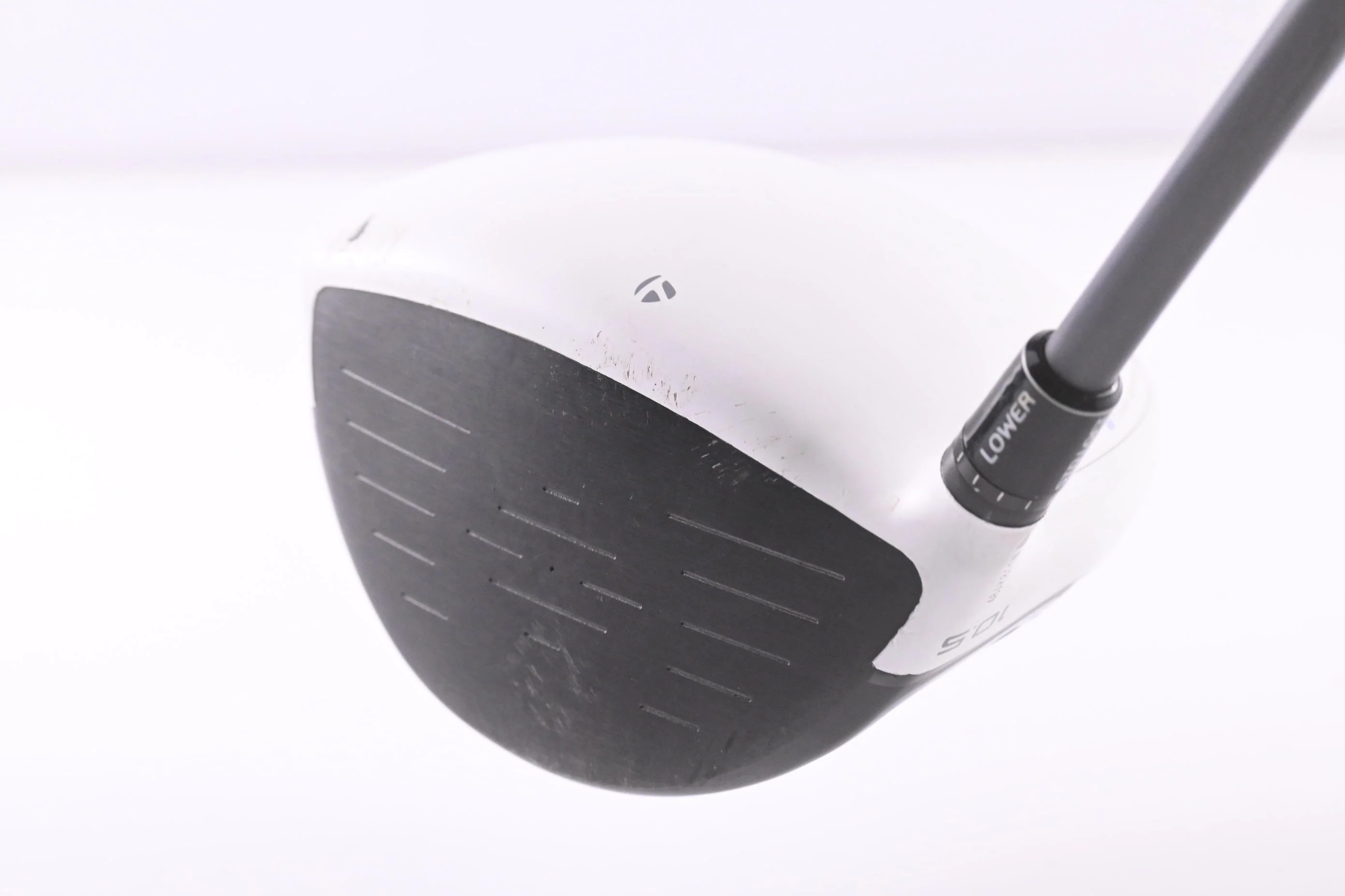 Taylormade SLDR White Driver / 10.5 Degree / Stiff Flex Fujikura Speeder 57 - Image 4