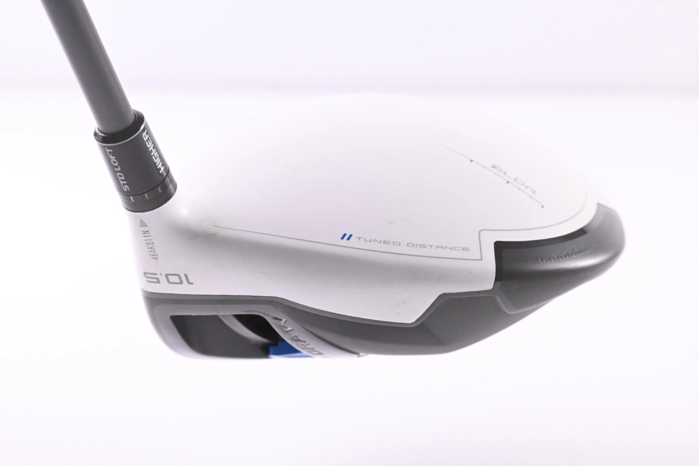 Taylormade SLDR White Driver / 10.5 Degree / Stiff Flex Fujikura Speeder 57 - Image 5