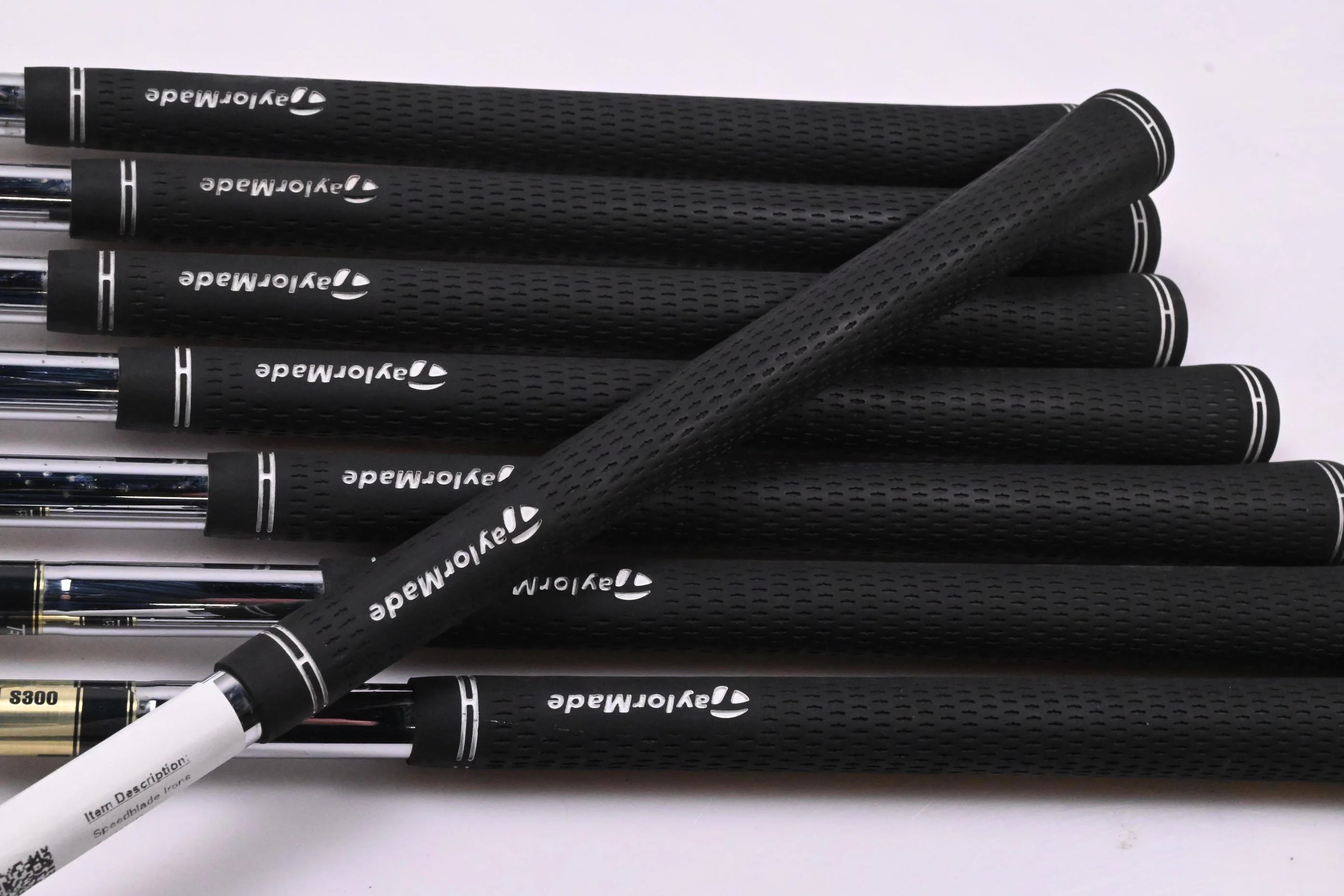 Taylormade Speedblade Irons / 4-PW+SW / Stiff Flex Dynamic Gold S300 Shafts - Image 7