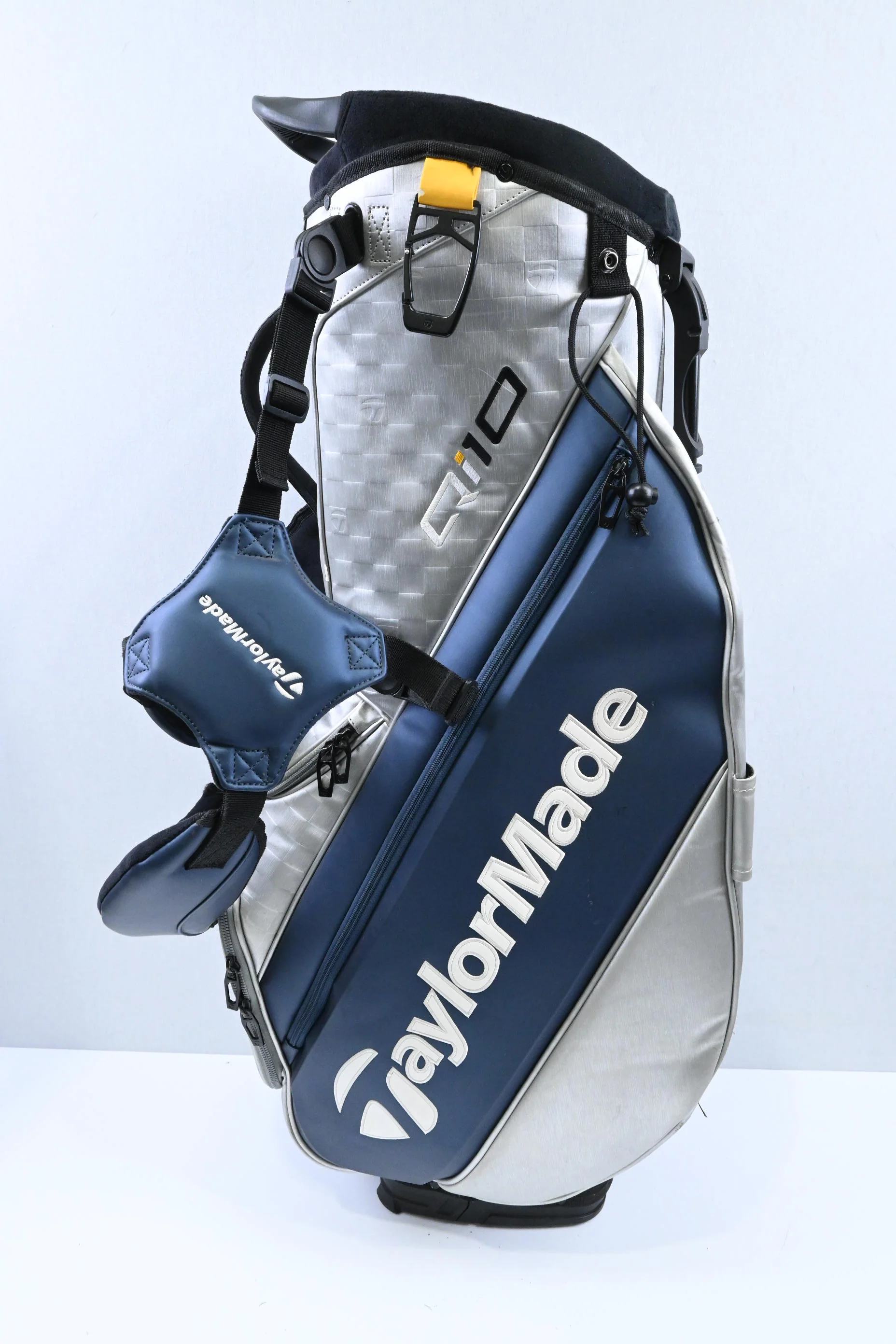 Taylormade Qi10 Stand Bag / 4-Way / Silver, Navy