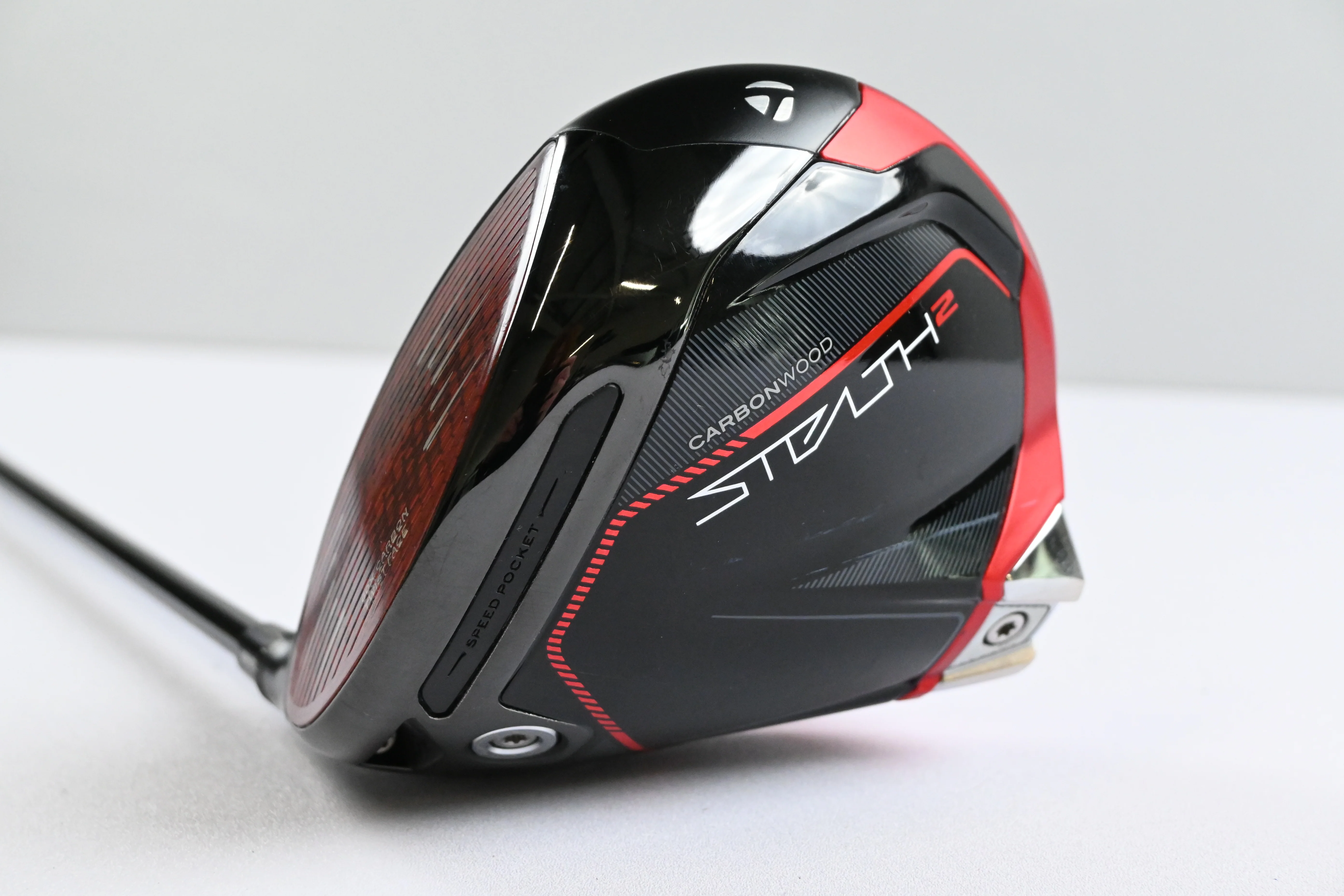 Left Hand Taylormade Stealth 2 Driver / 10.5 Degree / Stiff Flex HZRDUS Smoke