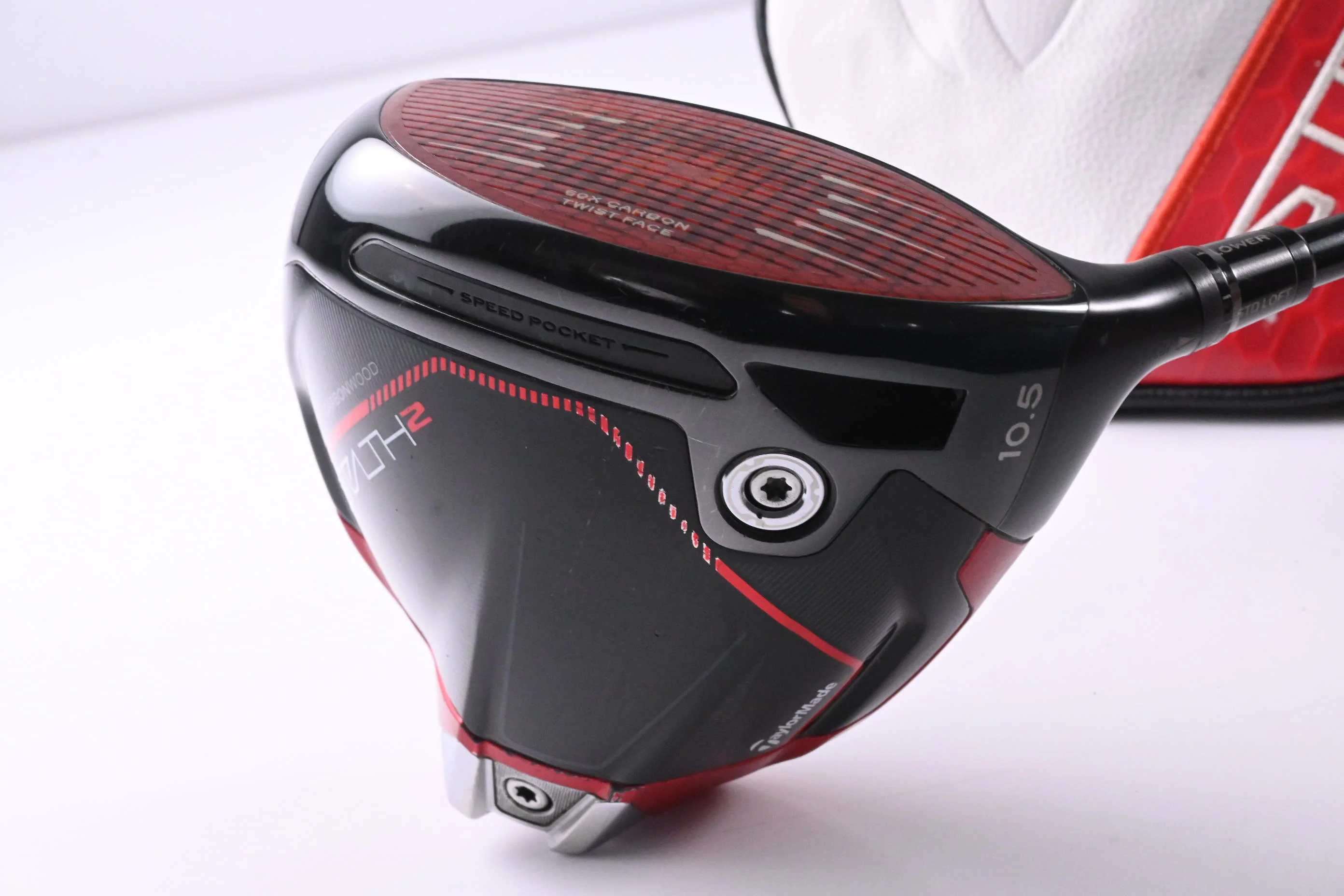 Taylormade Stealth 2 Driver / 10.5 Degree / Stiff Flex Fujikura Atmos Silver 6 - Image 2
