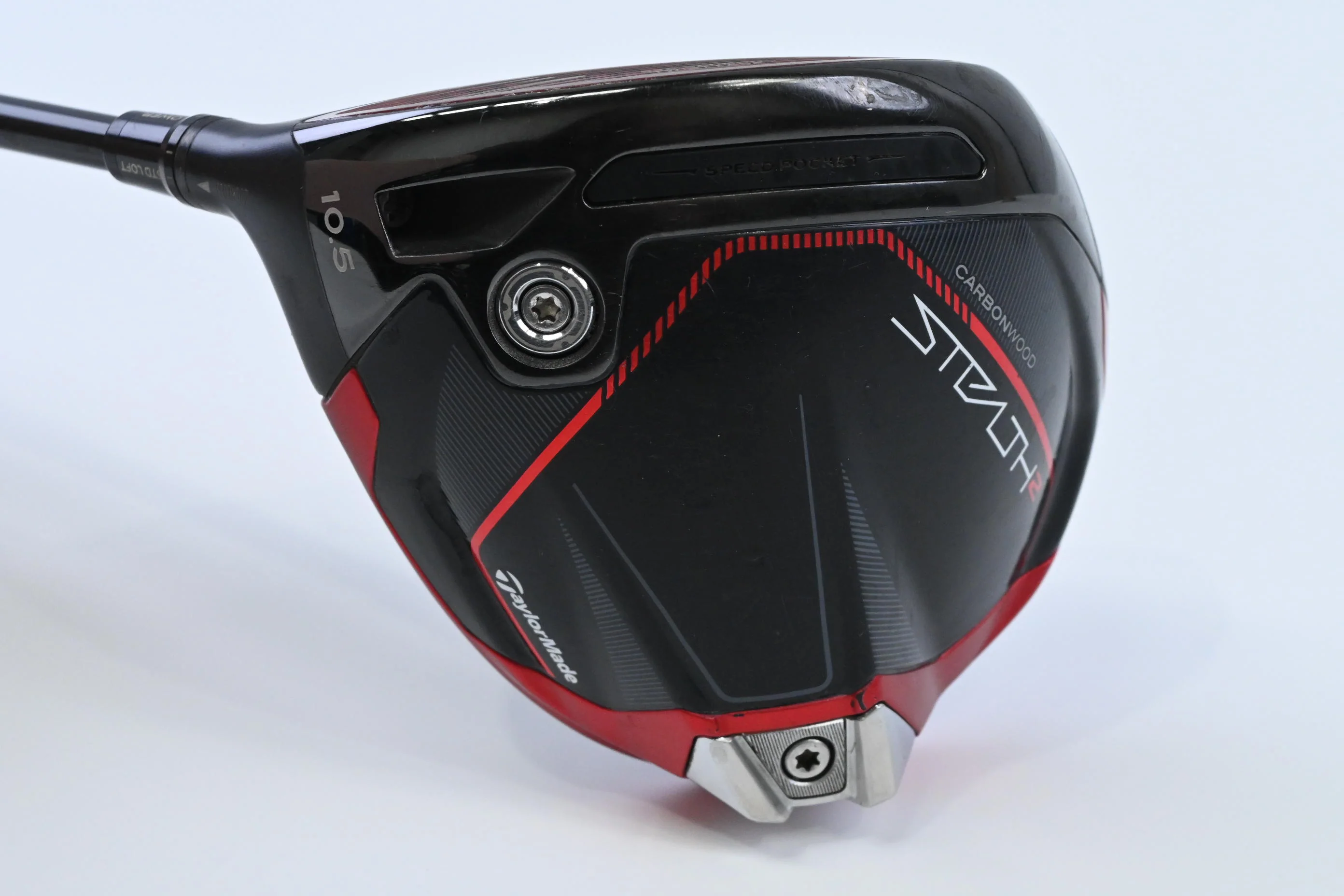 Left Hand Taylormade Stealth 2 Driver / 10.5 Degree / Stiff Flex Kai'li White 60 - Image 2