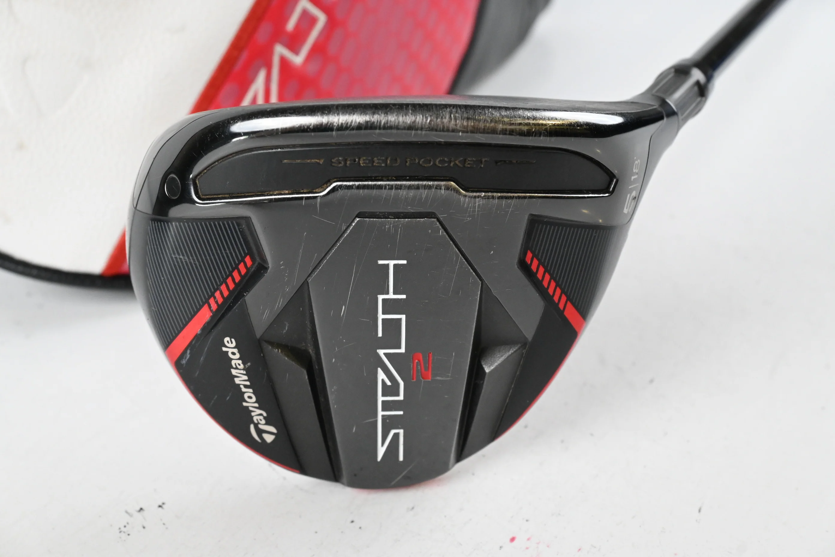 Taylormade Stealth 2 #5 Wood / 18 Degree / Regular Flex Fujikura Ventus TR Red 5 - Image 2