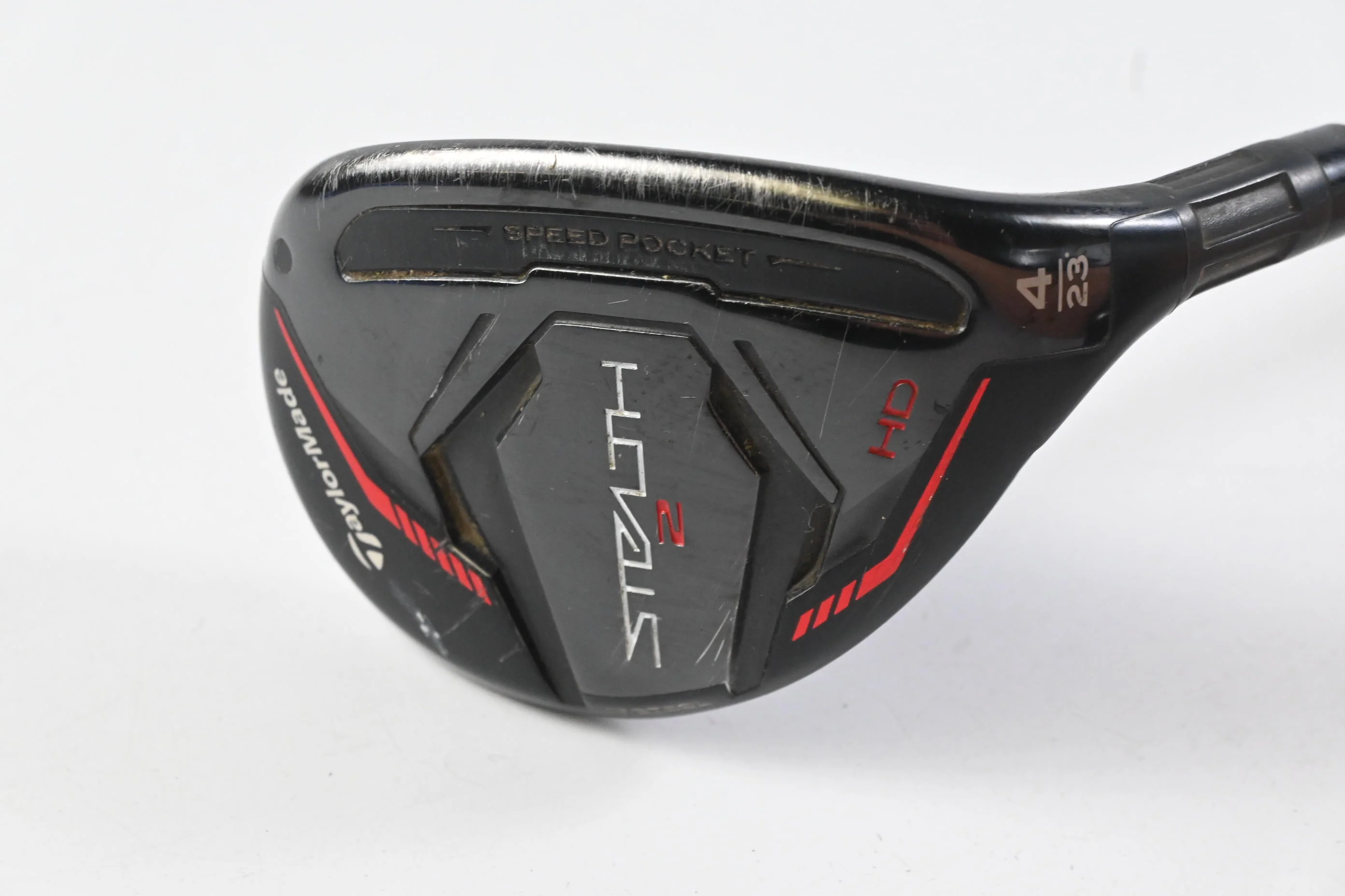 Taylormade Stealth 2 HD #4 Hybrid / 23 Degree / Regular Flex Speeder NX Red 50 - Image 2