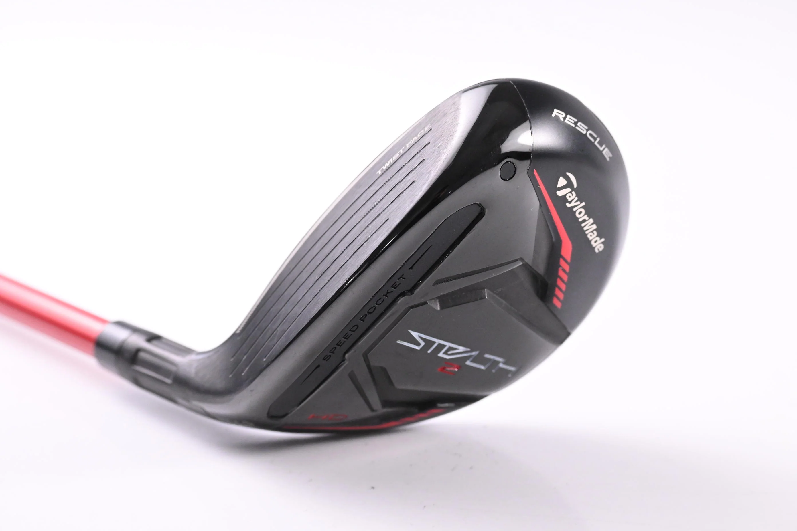 Left Hand Taylormade Stealth 2 HD #3 Hybrid / 20 Degree / Stiff Flex Speeder NX