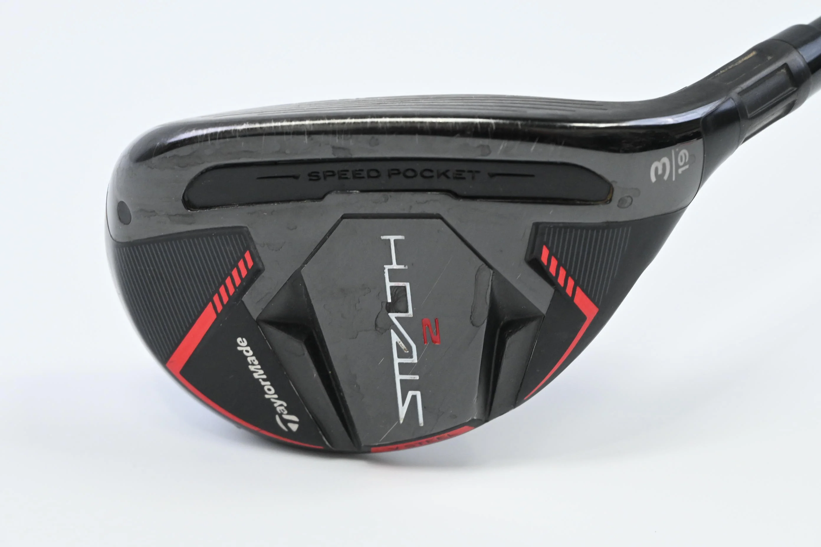 Taylormade Stealth 2 #3 Hybrid / 19 Degree / Stiff Flex Fujikura Ventus TR Red 7 - Image 2