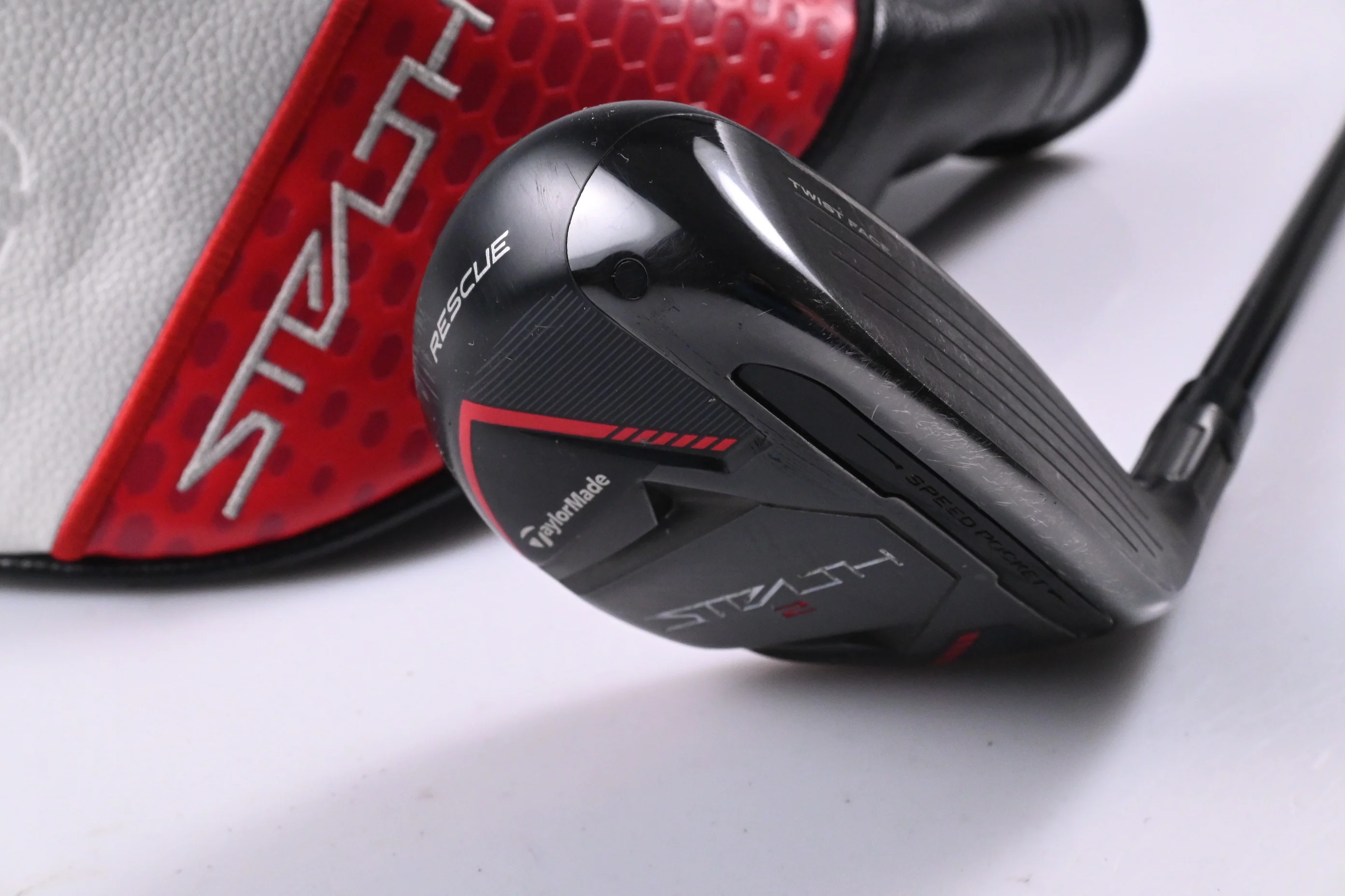 Taylormade Stealth 2 #3 Hybrid / 19 Degree / Stiff Flex Ventus TR Red 7 Shaft