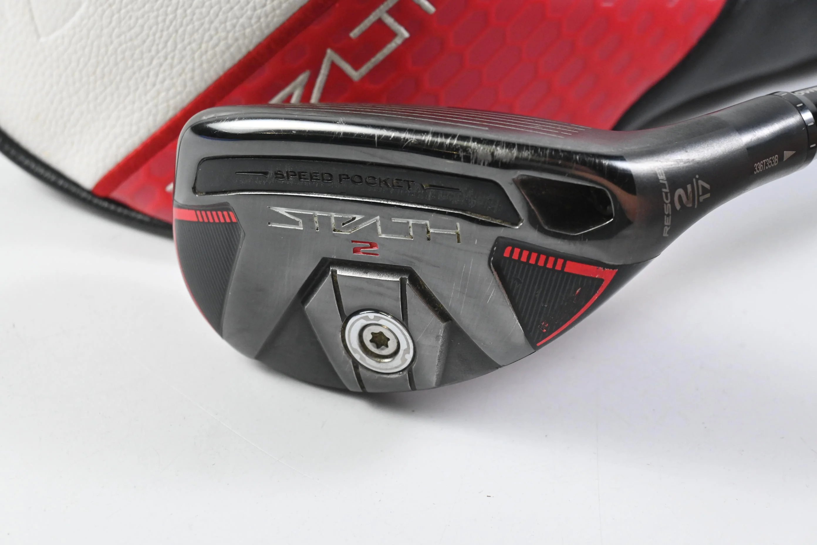 Taylormade Stealth 2 #2 Hybrid / 17 Degree / Regular Flex Kuro Kage Silver 80 - Image 2