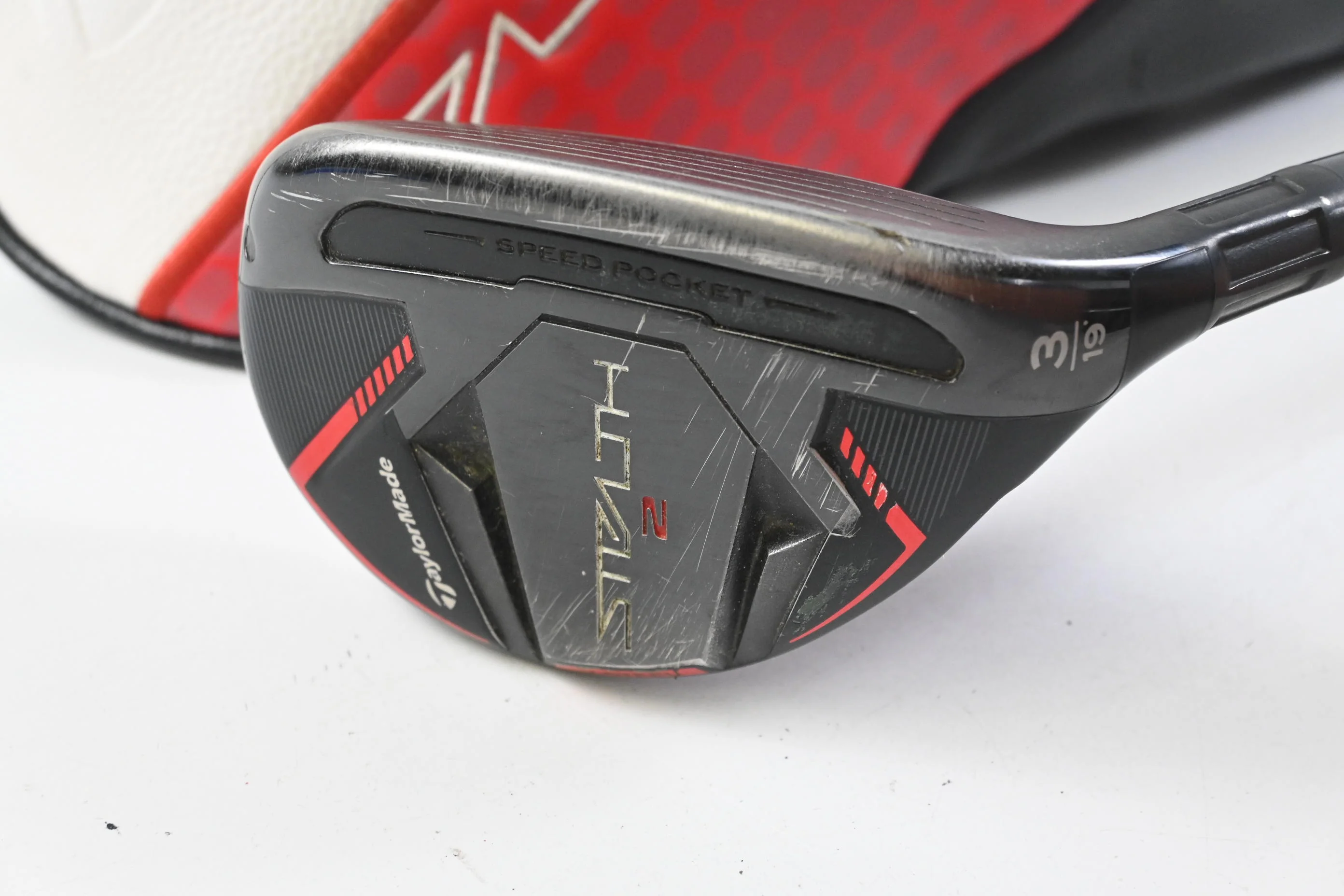 Taylormade Stealth 2 #3 Hybrid / 19 Degree / Stiff Flex Ventus TR Red 7 Shaft - Image 2