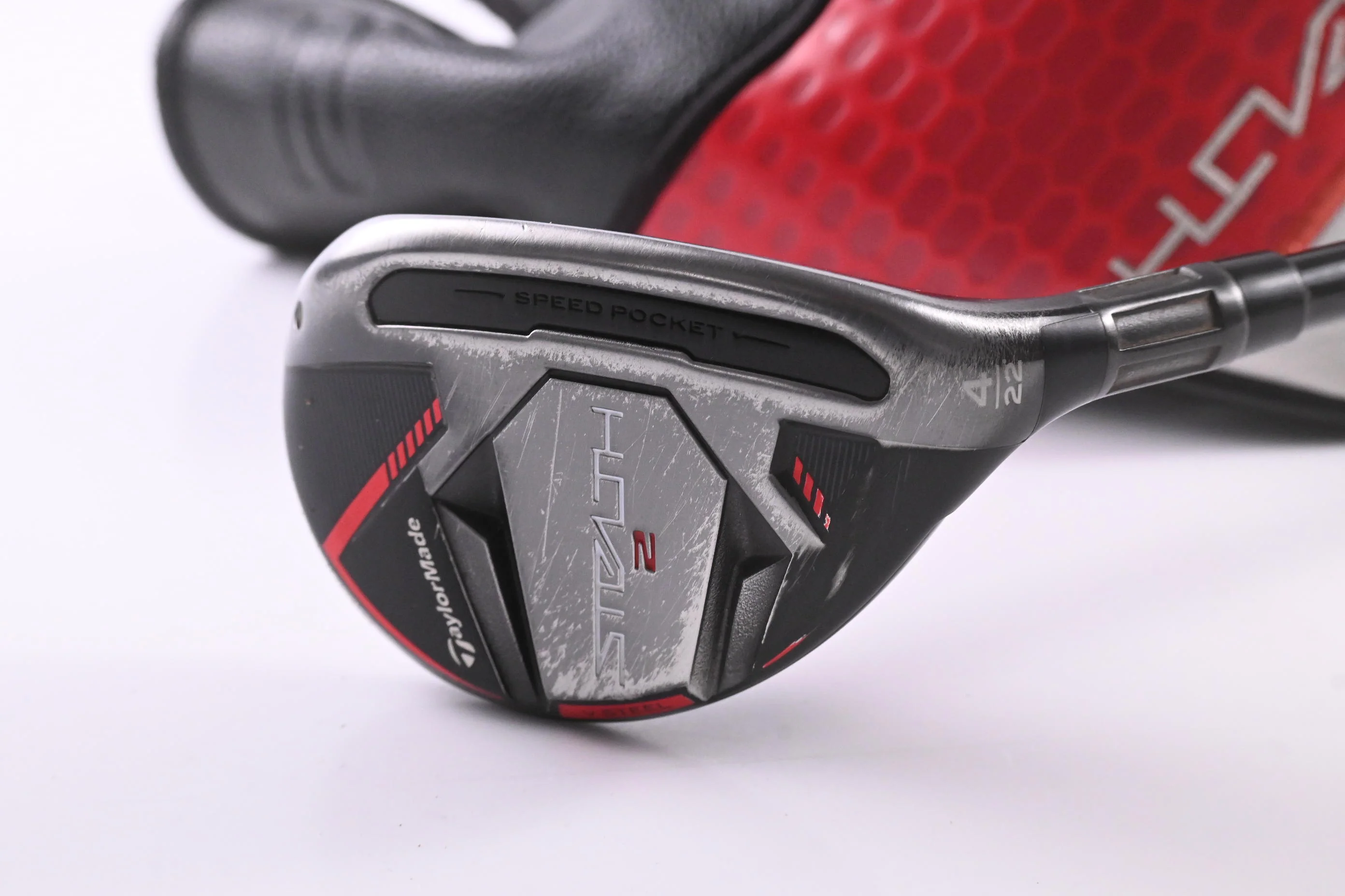 Taylormade Stealth 2 #4 Hybrid / 22 Degree / Regular Flex Ventus TR Red 6 Shaft - Image 2