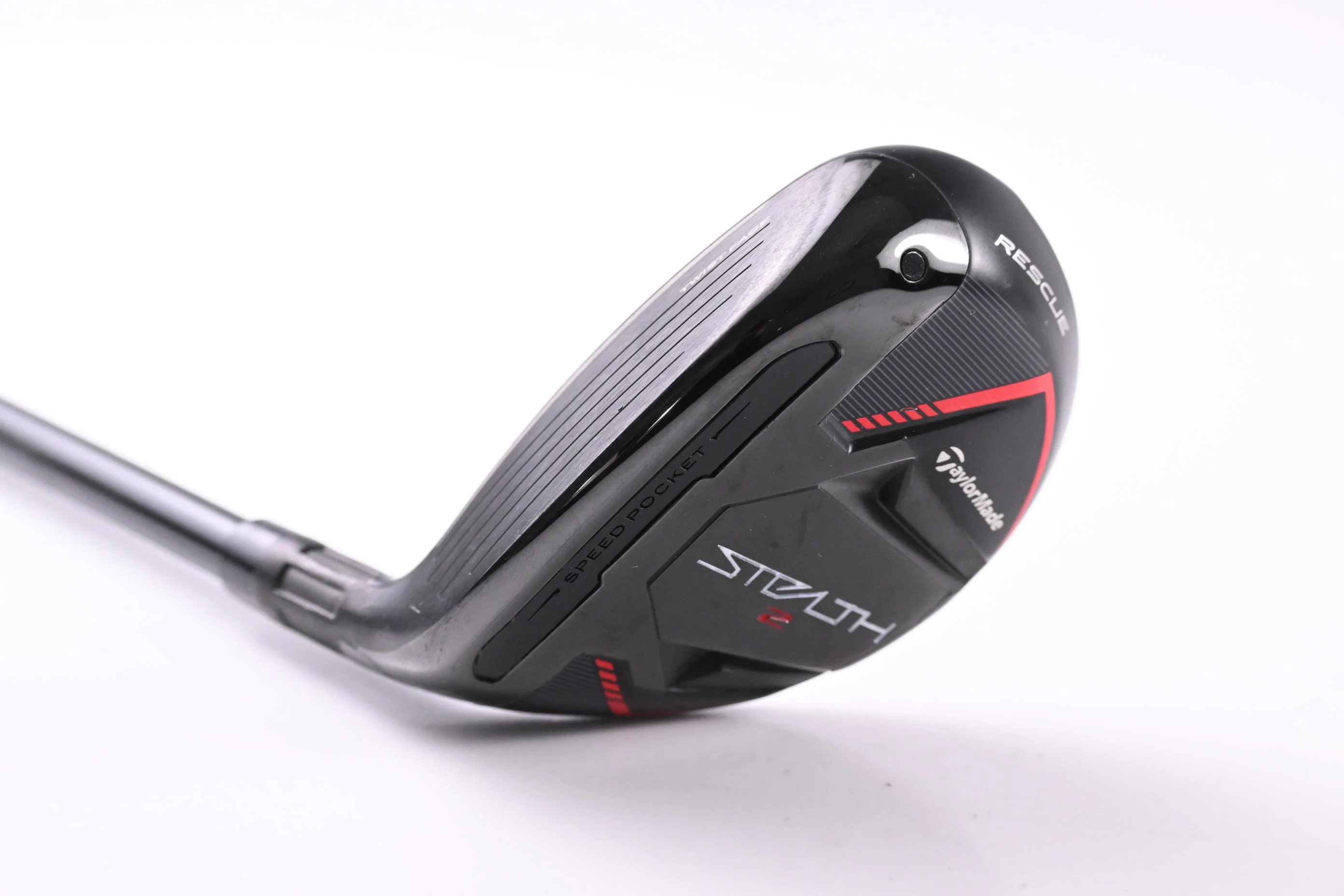 Left Hand Taylormade Stealth 2 #5 Hybrid / 25 Degree / Regular Flex Ventus Red 6