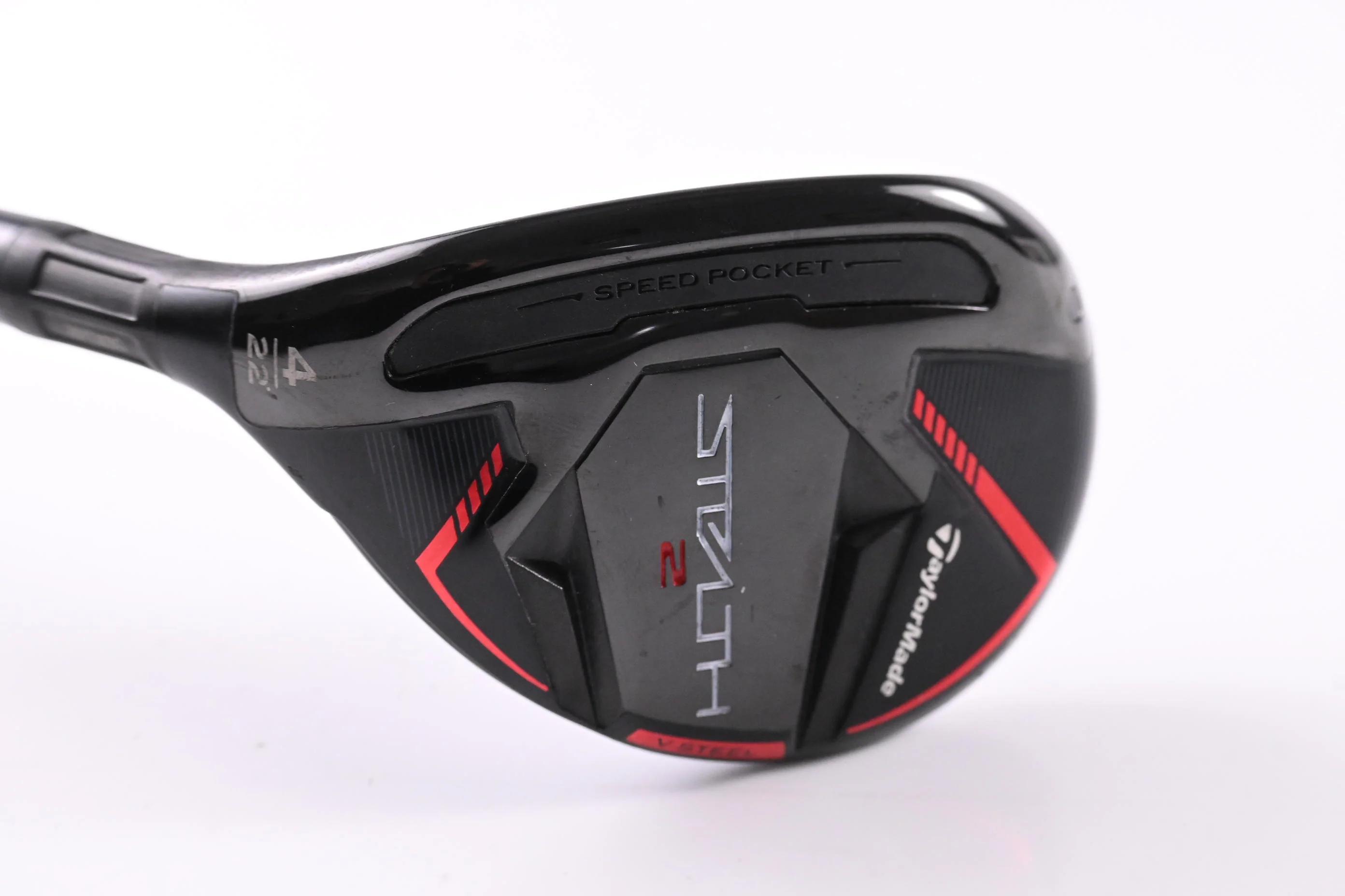 Left Hand Taylormade Stealth 2 #4 Hybrid / 22 Degree / Regular Flex Ventus Red 6 - Image 2