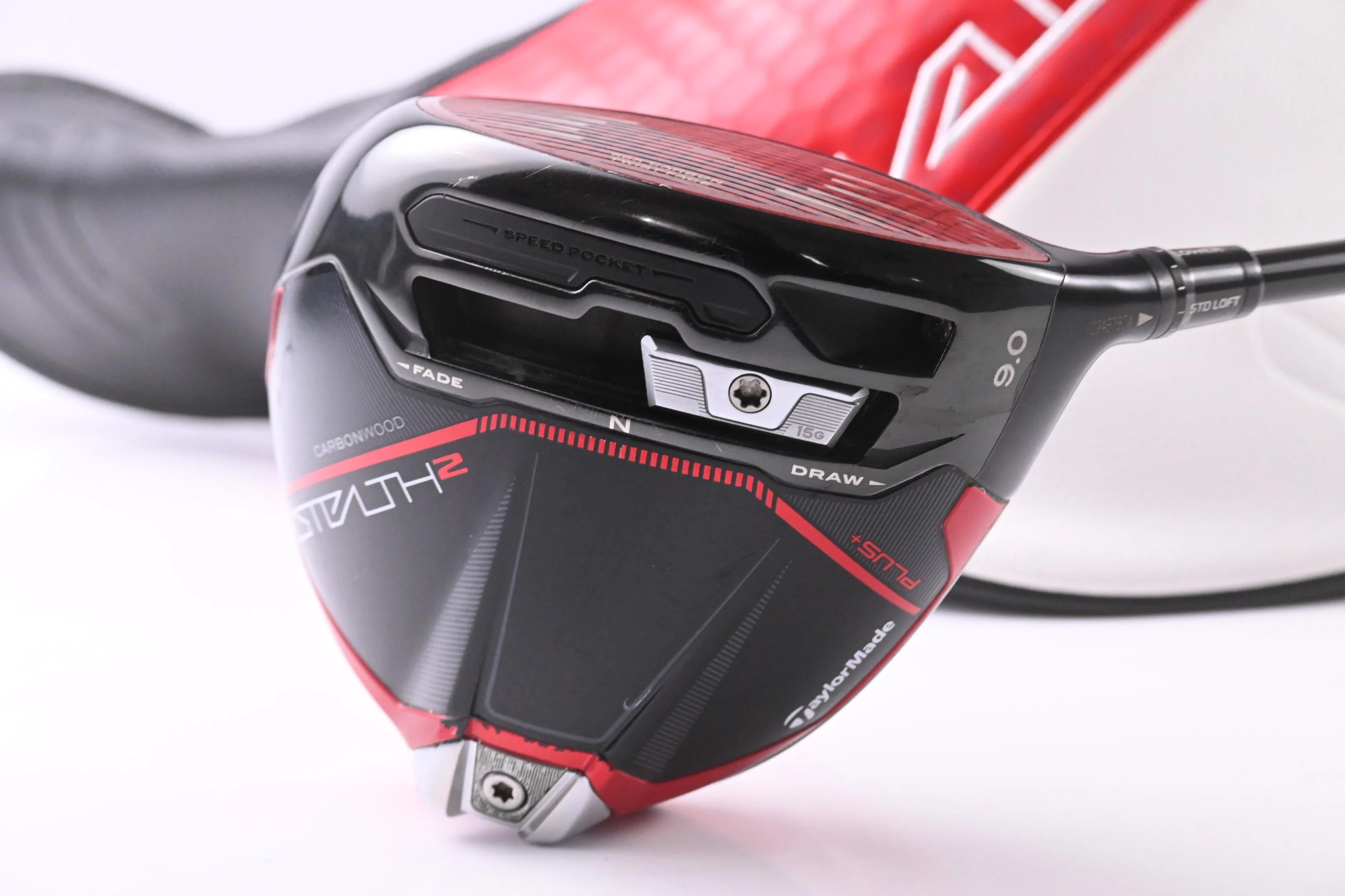 Taylormade Stealth 2 Plus Driver / 9 Degree / Stiff Flex HZRDUS GEN4 Black 60 - Image 2