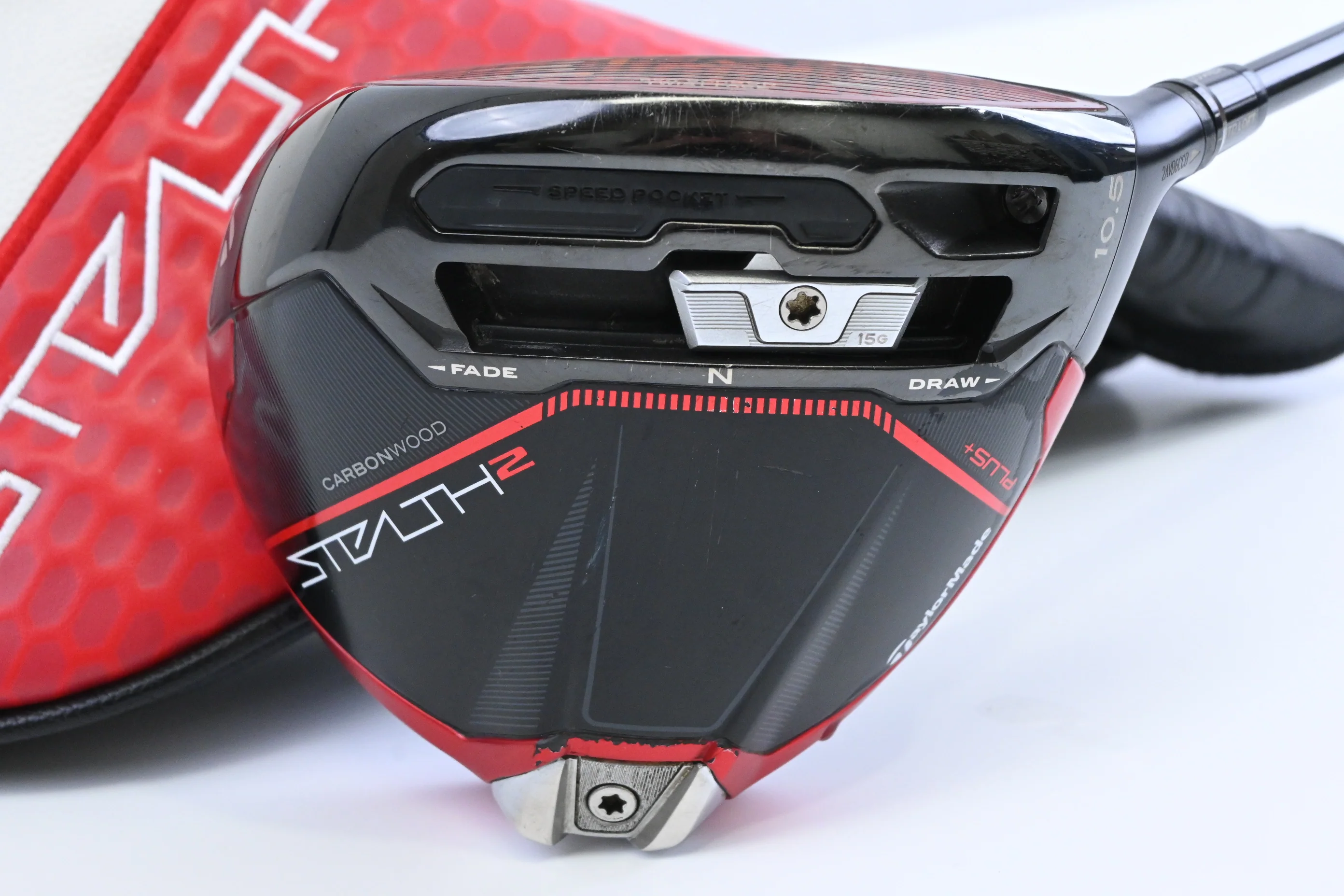 Taylormade Stealth 2 Plus Driver / 10.5 Degree / Regular Flex Ventus Red 5 - Image 2