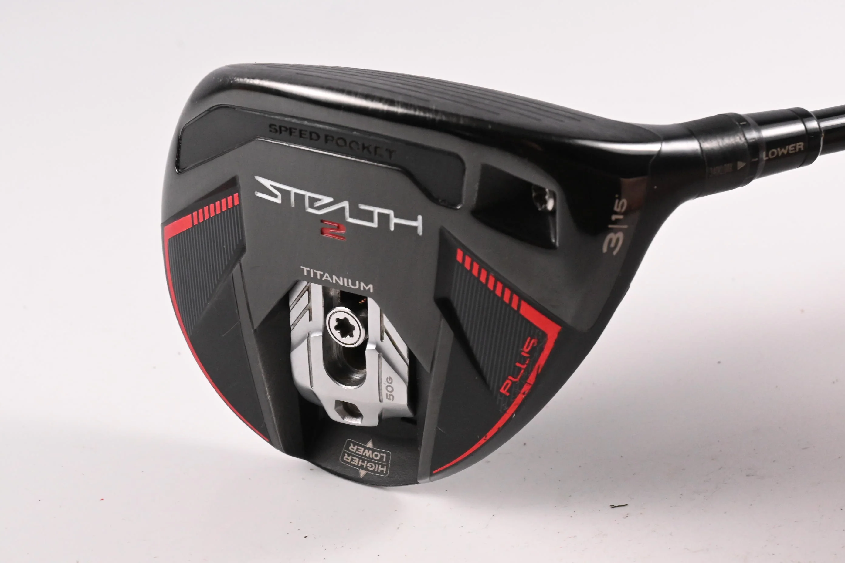 Taylormade Stealth 2 Plus #3 Wood / 15 Degree / X-Flex HZRDUS Smoke RDX Red 60 - Image 2