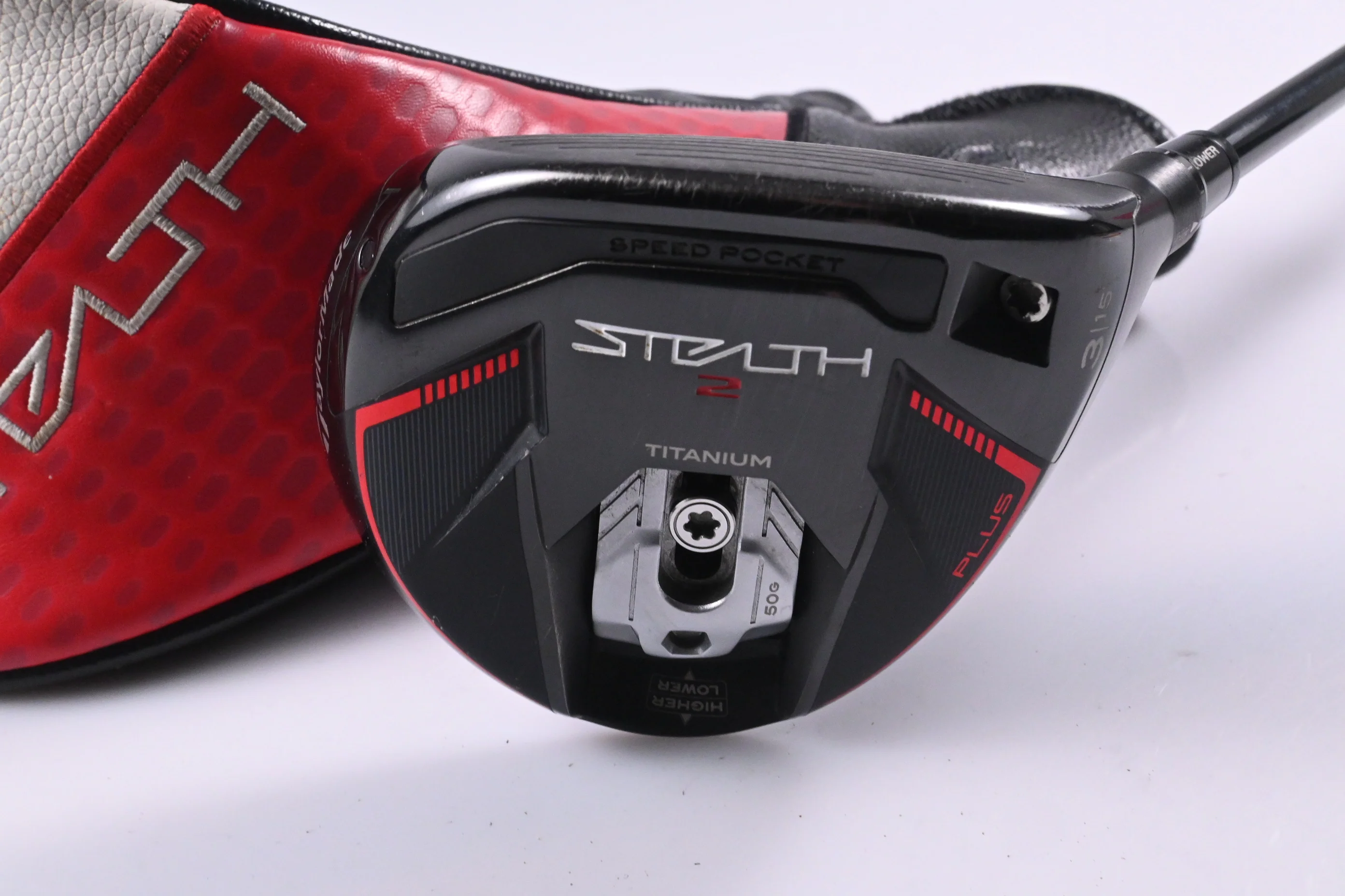 Taylormade Stealth 2 Plus #3 Wood / 15 Degree / Stiff Flex Kai'li Red 75 Shaft - Image 2