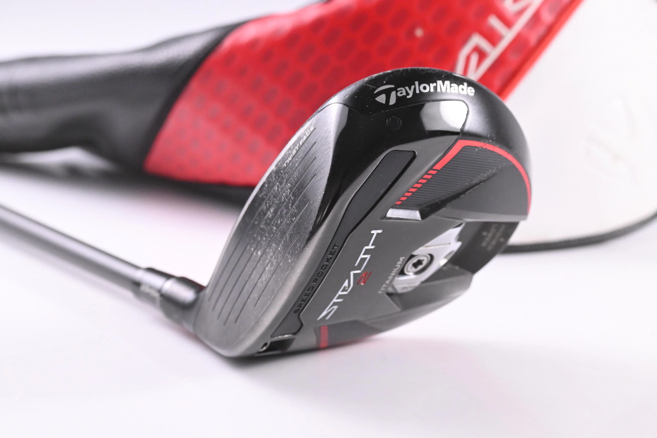 Left Hand Taylormade Stealth 2 Plus #3 Wood / 15 Degree / X-Flex Fujikura XLR8