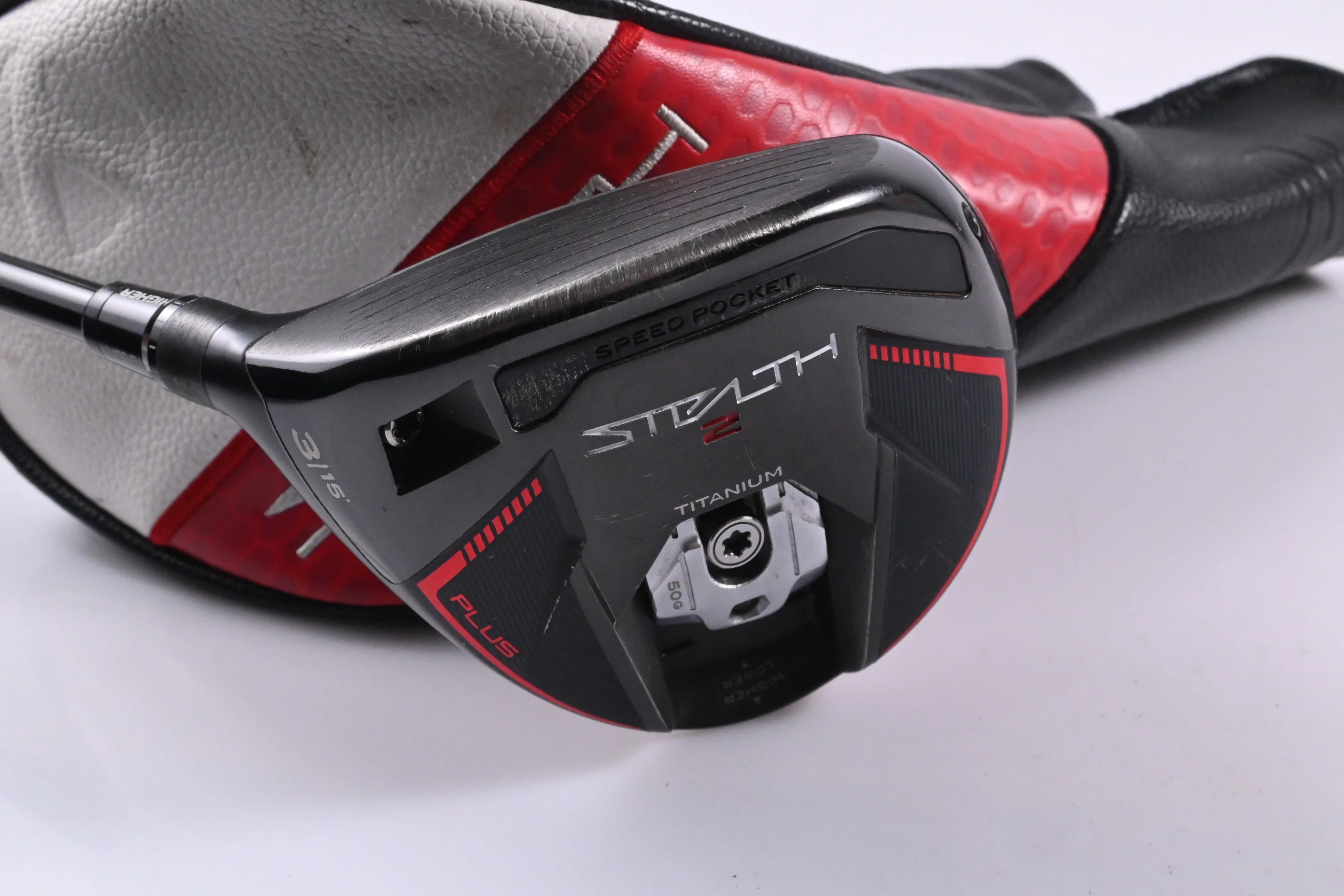 Left Hand Taylormade Stealth 2 Plus #3 Wood / 15 Degree / Senior Flex KBS Max HL - Image 2