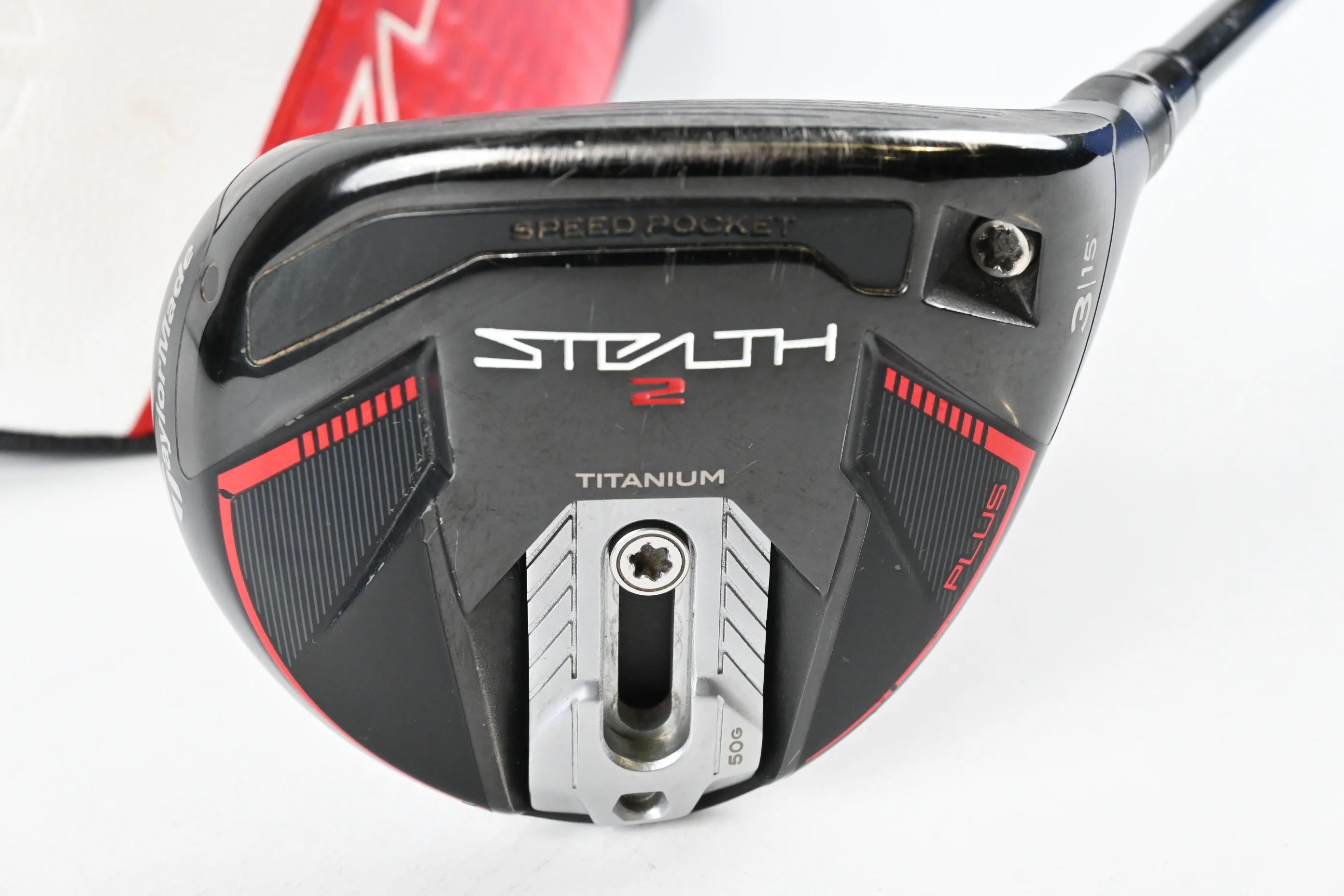 Taylormade Stealth 2 Plus #3 Wood / 15 Degree / Stiff Flex Kai'li Red 75 Shaft - Image 2