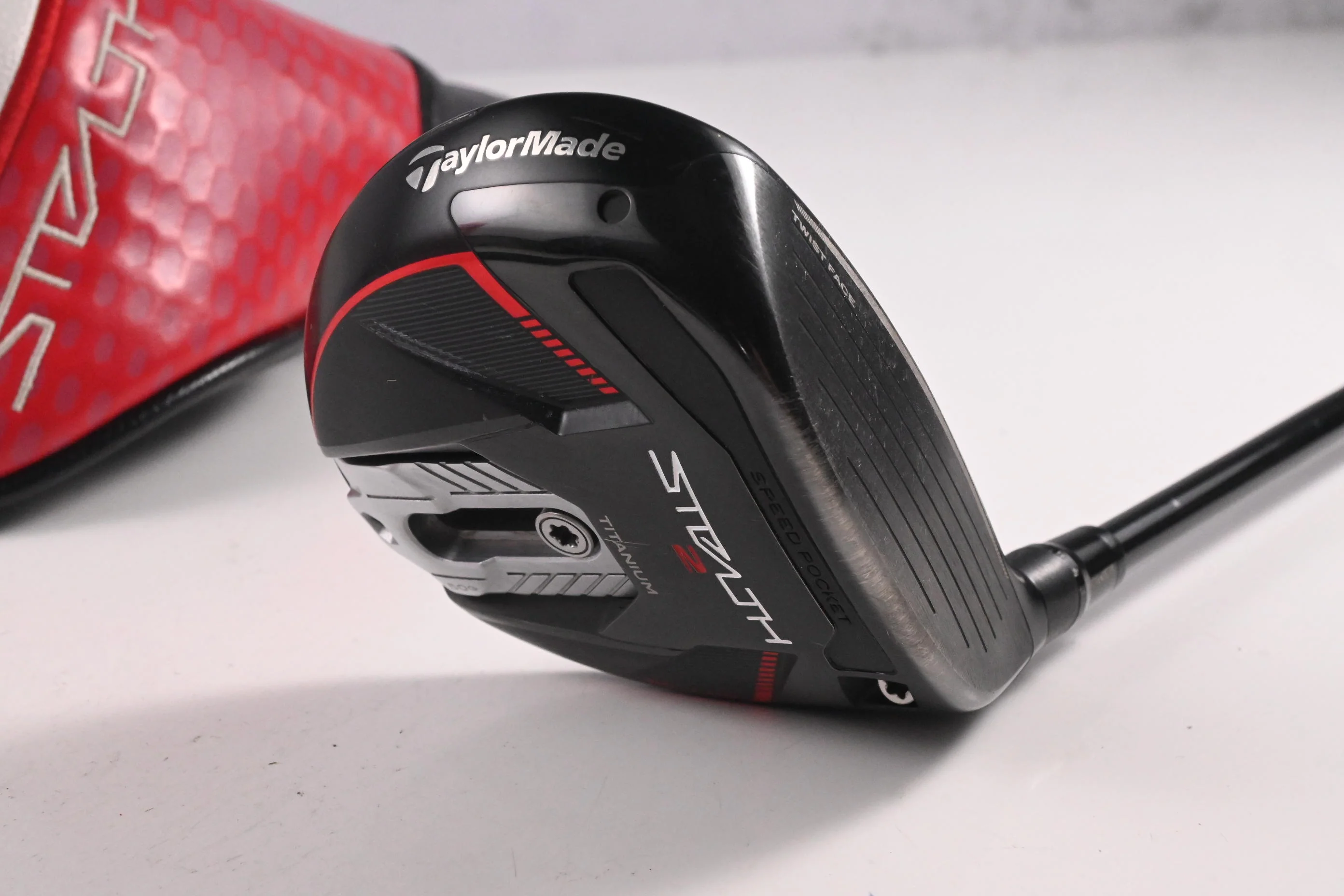Taylormade Stealth 2 Plus #3 Wood / 15 Degree / Stiff Flex Kai'li Red 75 Shaft