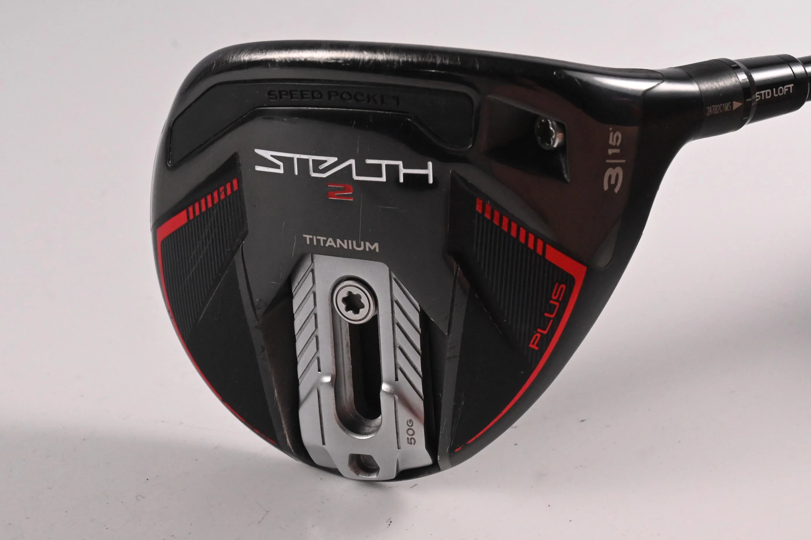 Taylormade Stealth 2 Plus #3 Wood / 15 Degree / X=Flex HZRDUS Smoke Red RDX 75 - Image 2