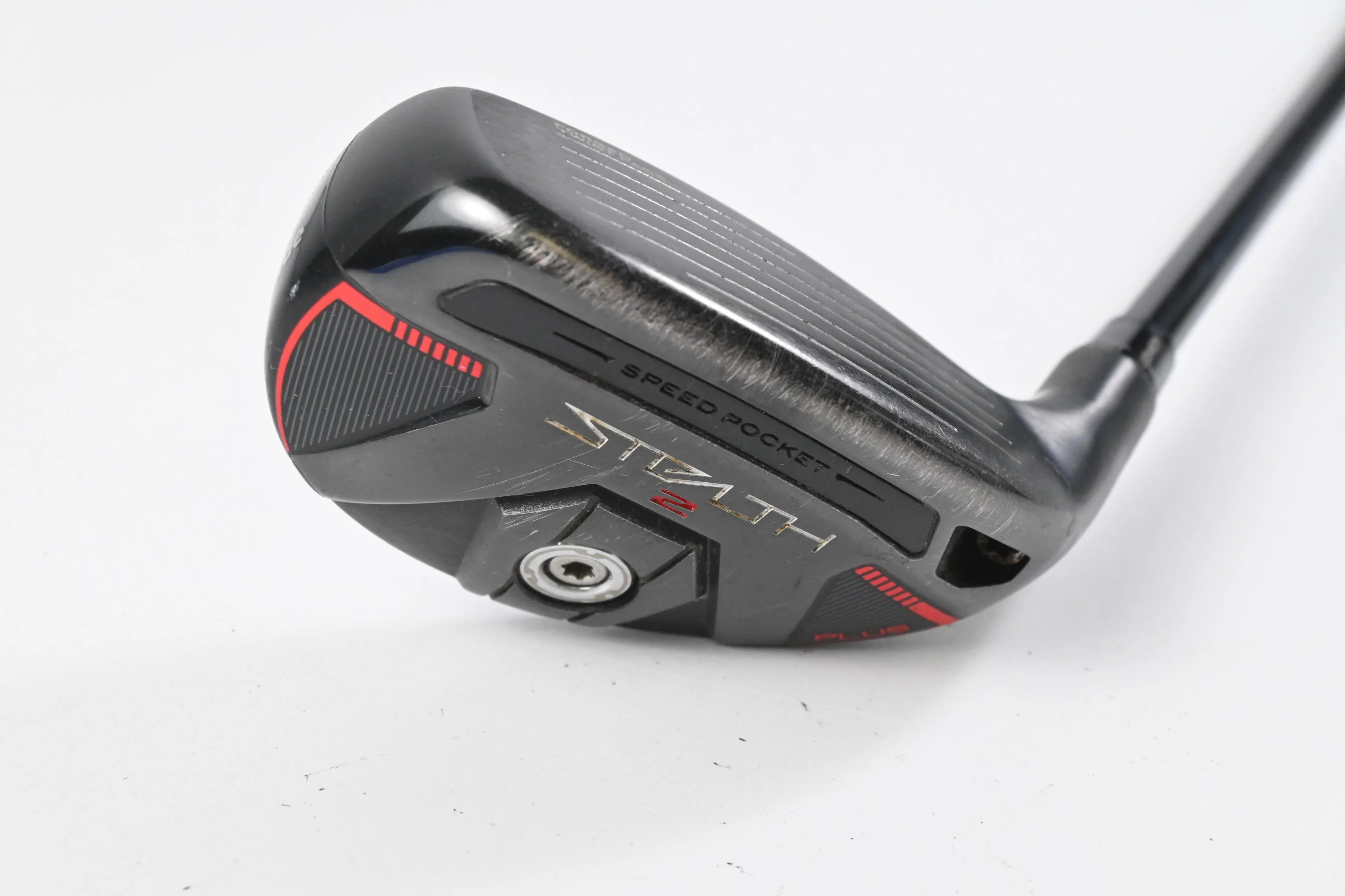 Taylormade Stealth 2 Plus #3 Hybrid / 19.5 Degree / Stiff Flex HZRDUS Smoke Red