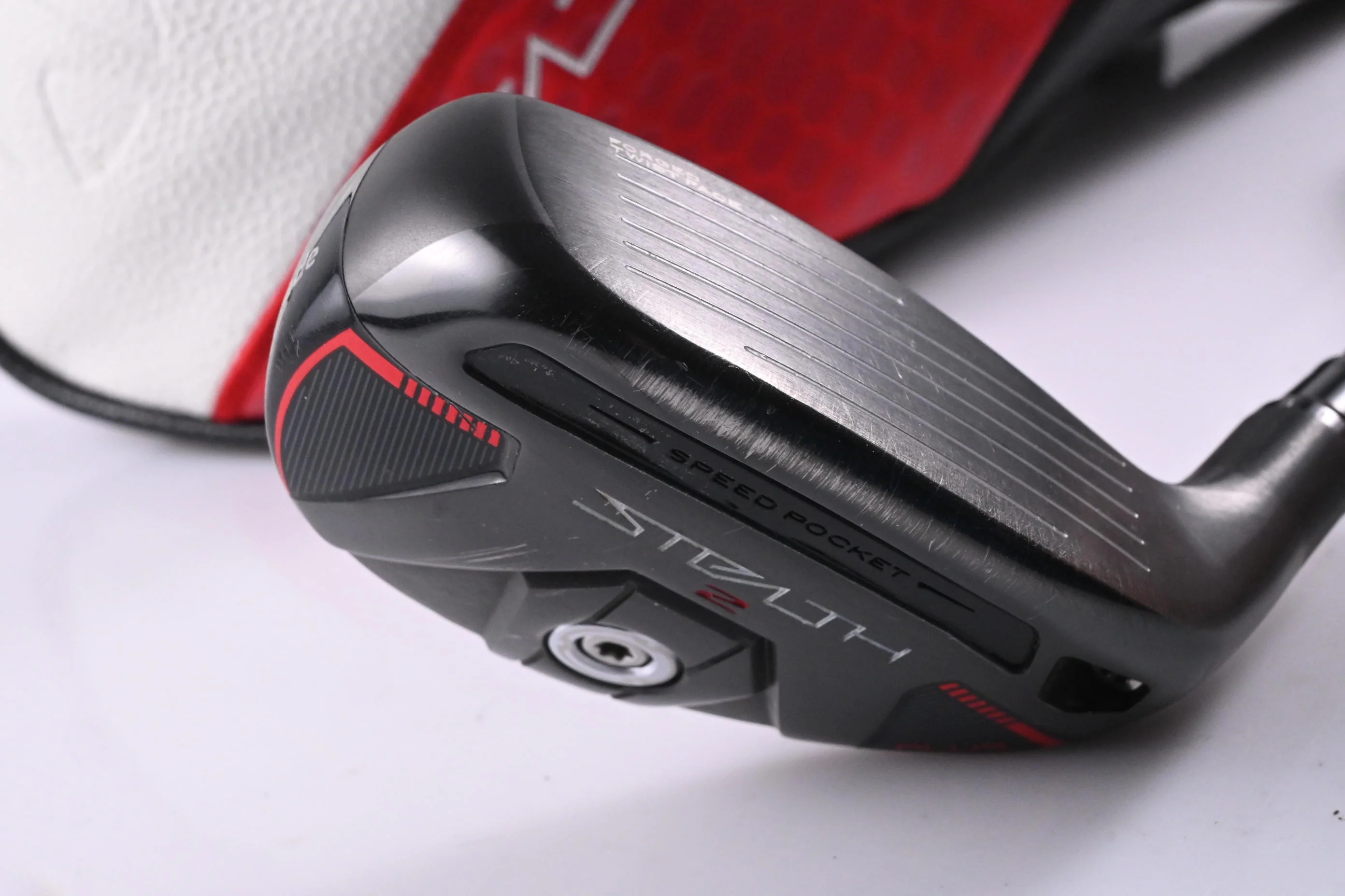 Taylormade Stealth 2 Plus #4 Hybrid / 22 Degree / Regular Kai'li Red 75 Shaft