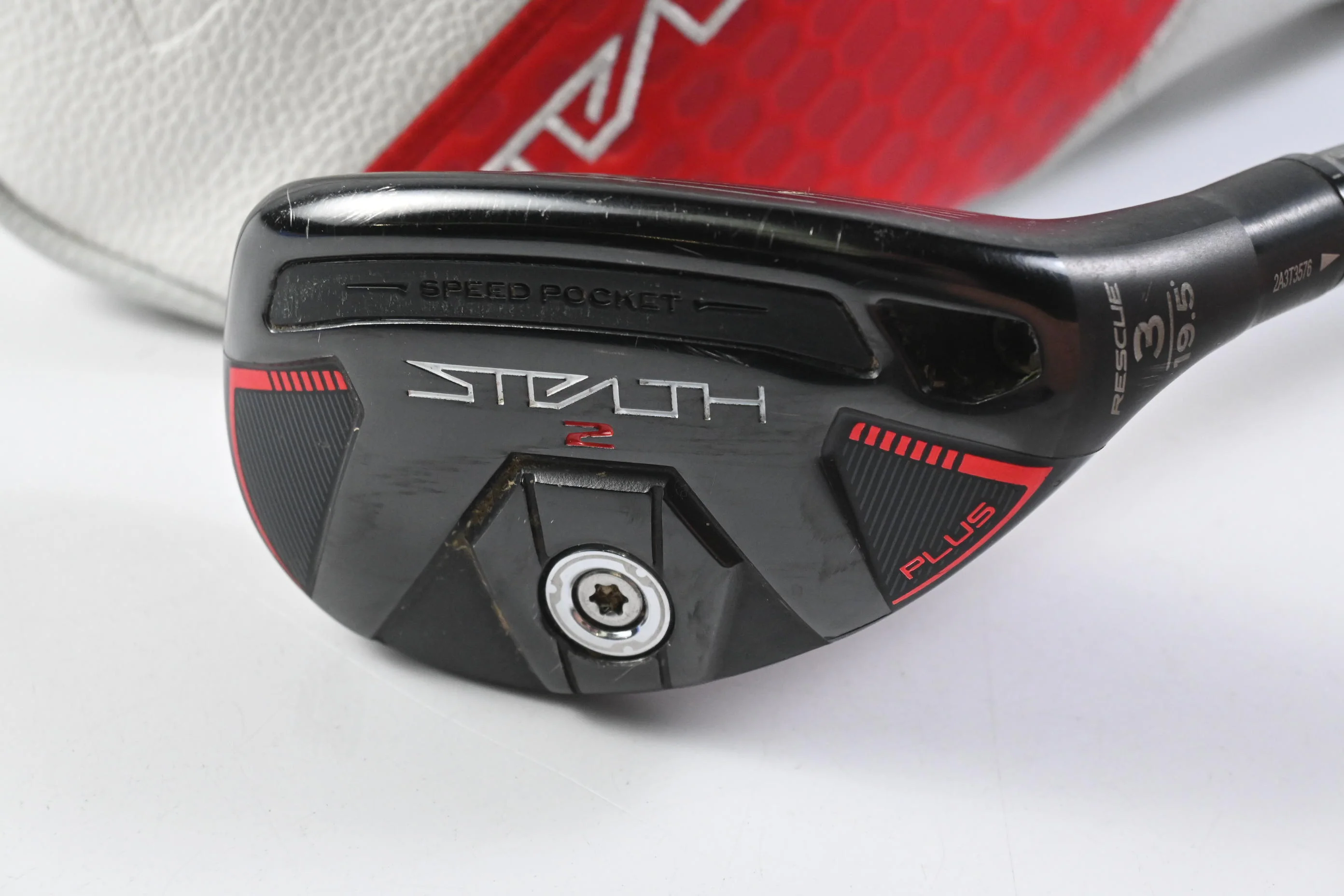 Taylormade Stealth 2 Plus #3 Hybrid / 19.5 Degree / Stiff Flex Kai'li Red 85 - Image 2