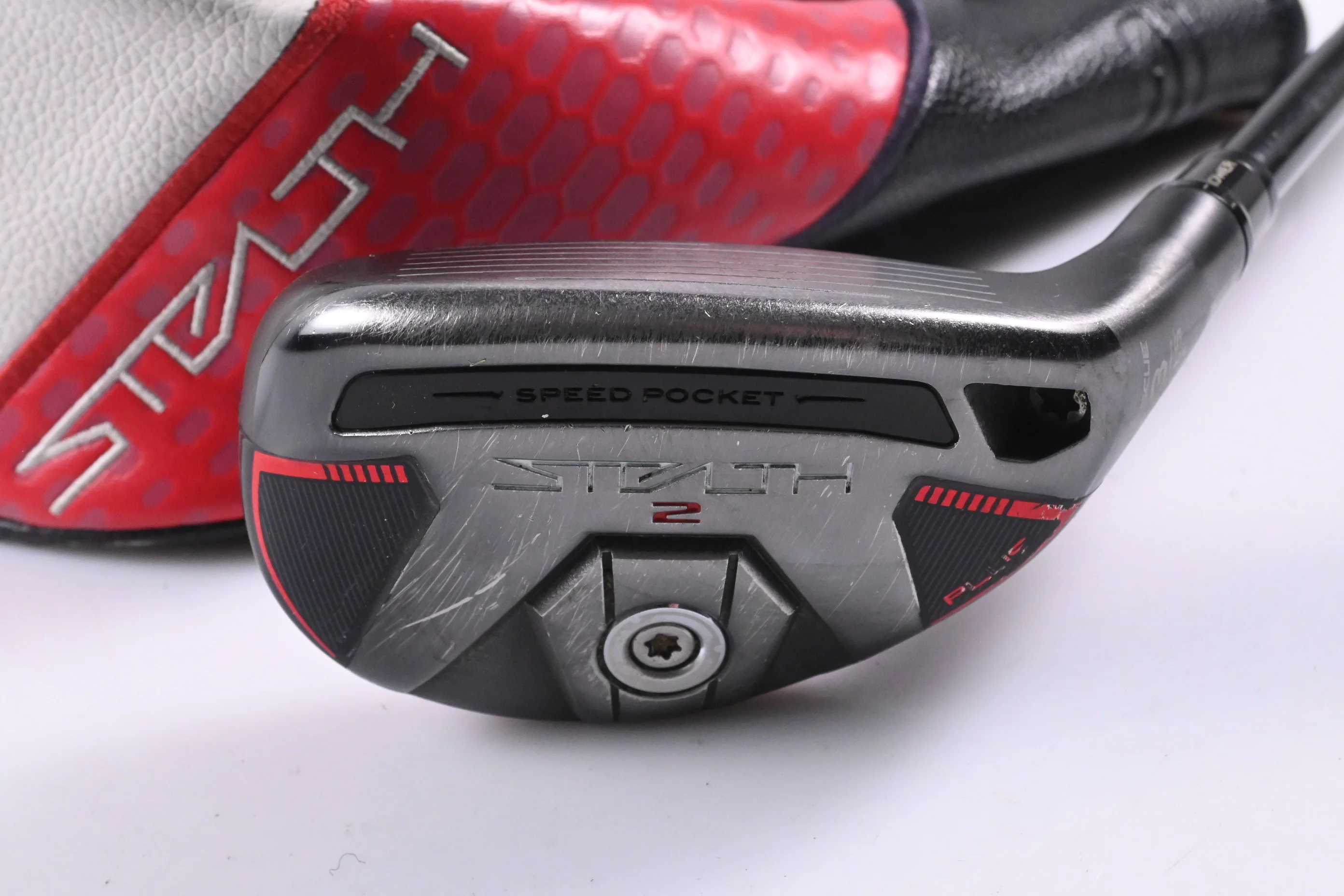 Taylormade Stealth 2 Plus #3 Hybrid / 19.5 Degree / Stiff Flex HZRDUS RDX Black - Image 2