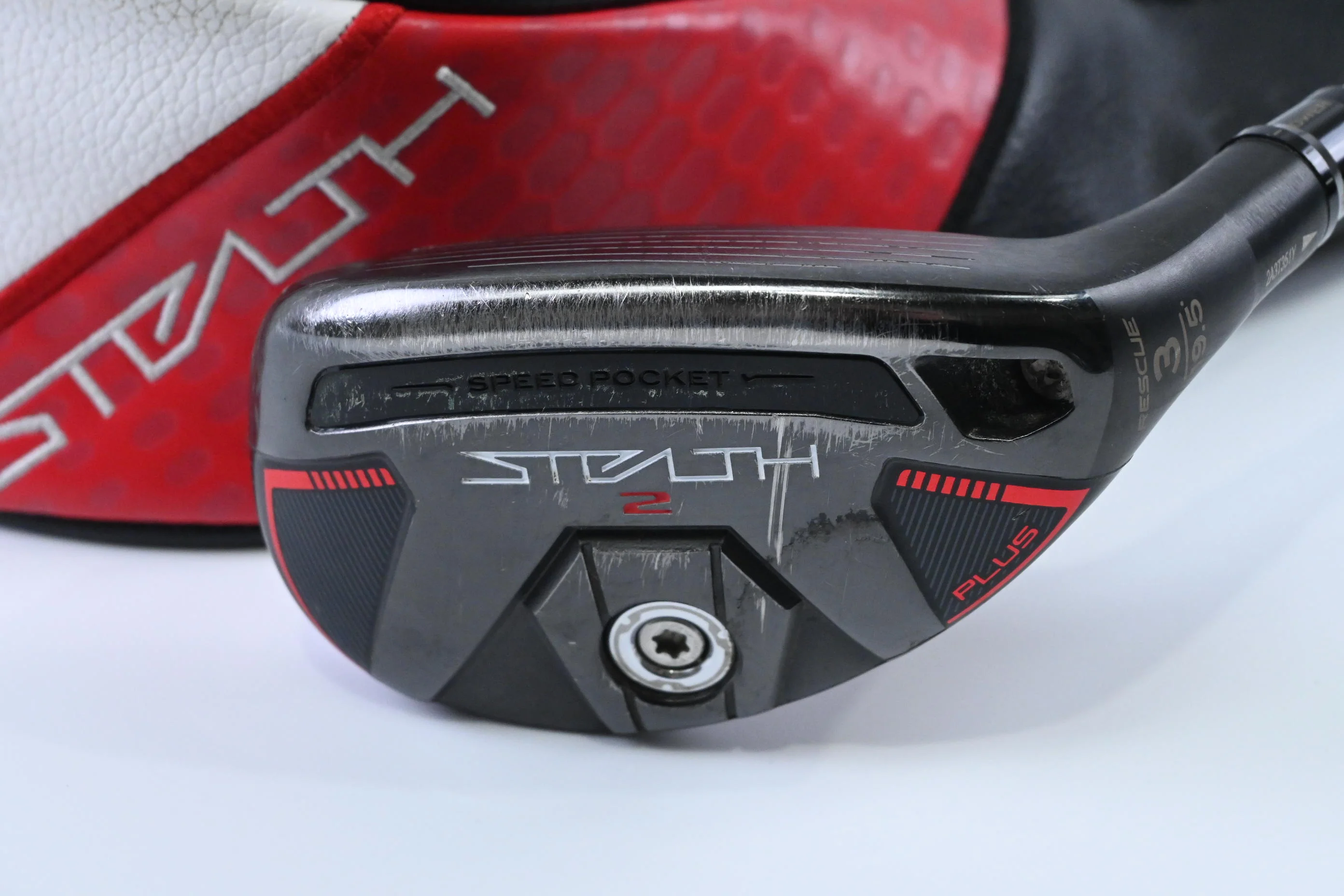 Taylormade Stealth 2 Plus #3 Hybrid / 19.5 Degree / Stiff Flex Kai'li Red 85 - Image 2