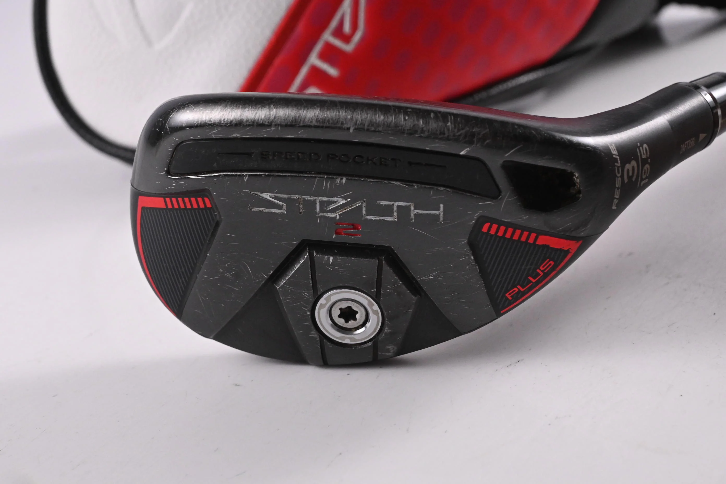 Taylormade Stealth 2 Plus #3 Hybrid / 19.5 Degree / Stiff Flex Kai'li Red 85 - Image 2