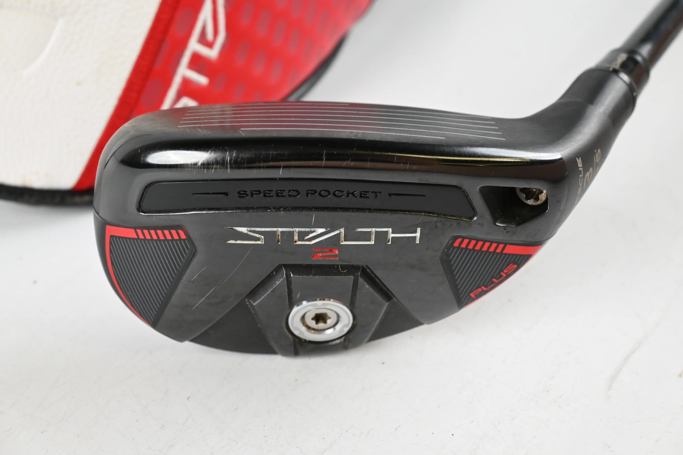 Taylormade Stealth 2 Plus #3 Hybrid / 19.5 Degree / Stiff Flex HZRDUS Black 80 - Image 2