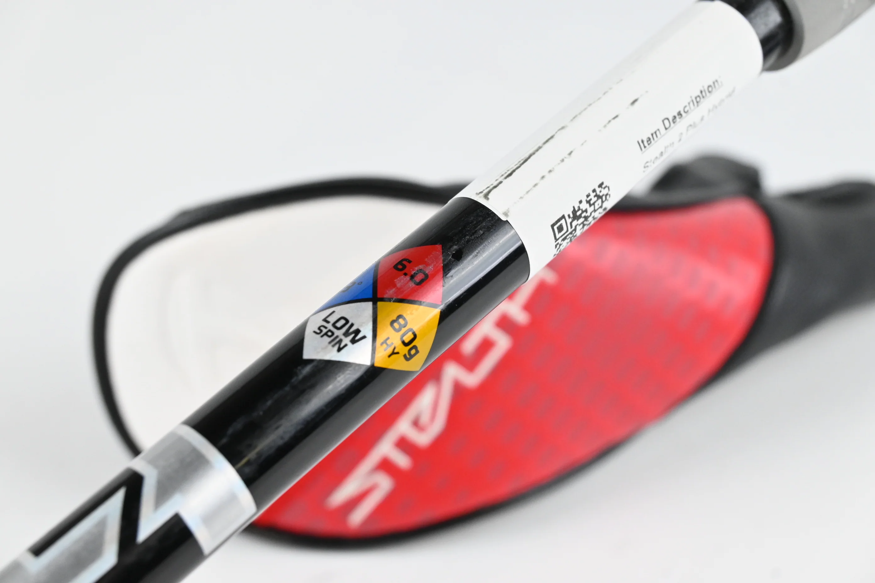 Taylormade Stealth 2 Plus #3 Hybrid / 19.5 Degree / Stiff Flex HZRDUS Black 80 - Image 6
