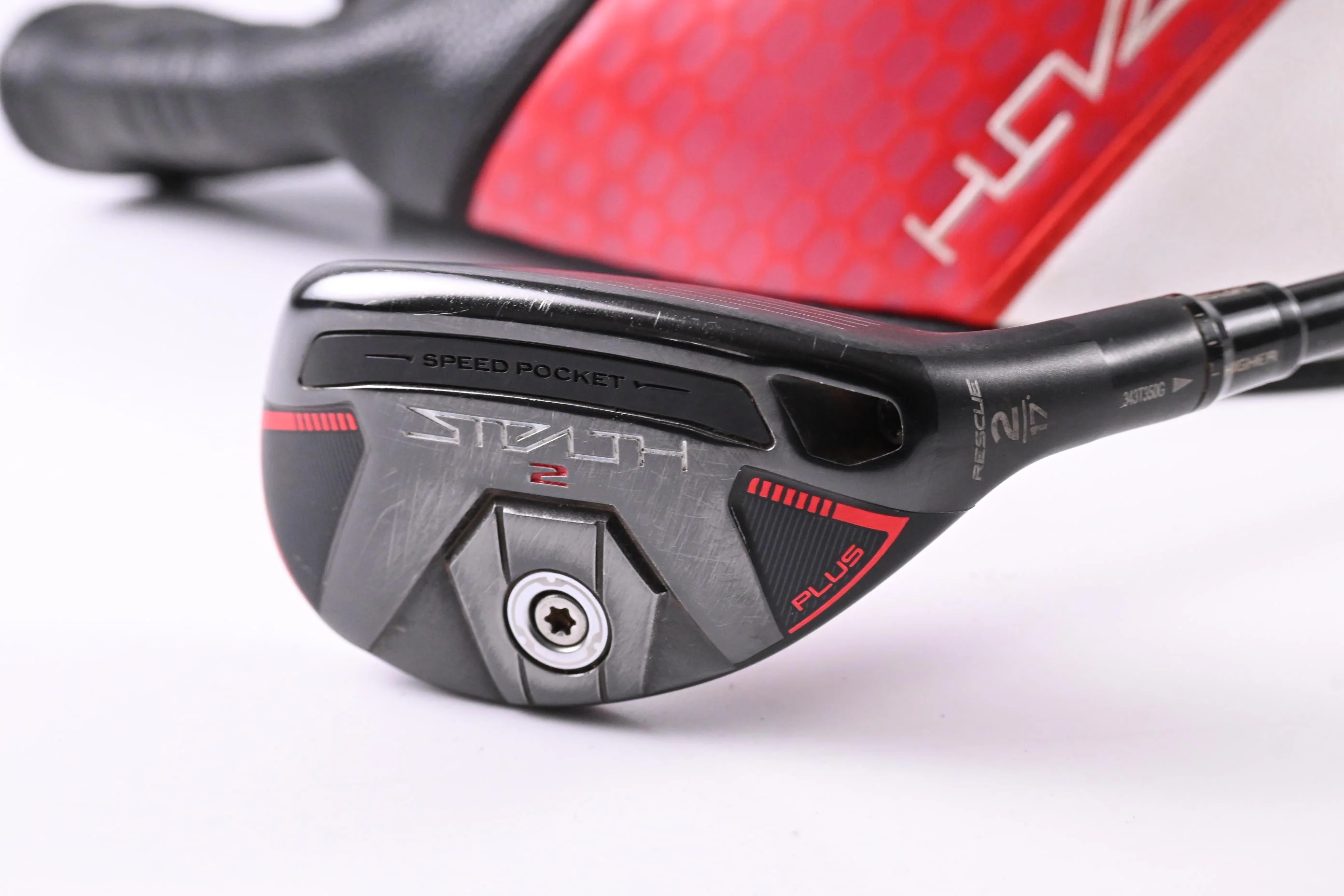 Taylormade Stealth 2 Plus #2 Hybrid / 17 Degree / Stiff Flex HZRDUS RDX Smoke 80 - Image 2