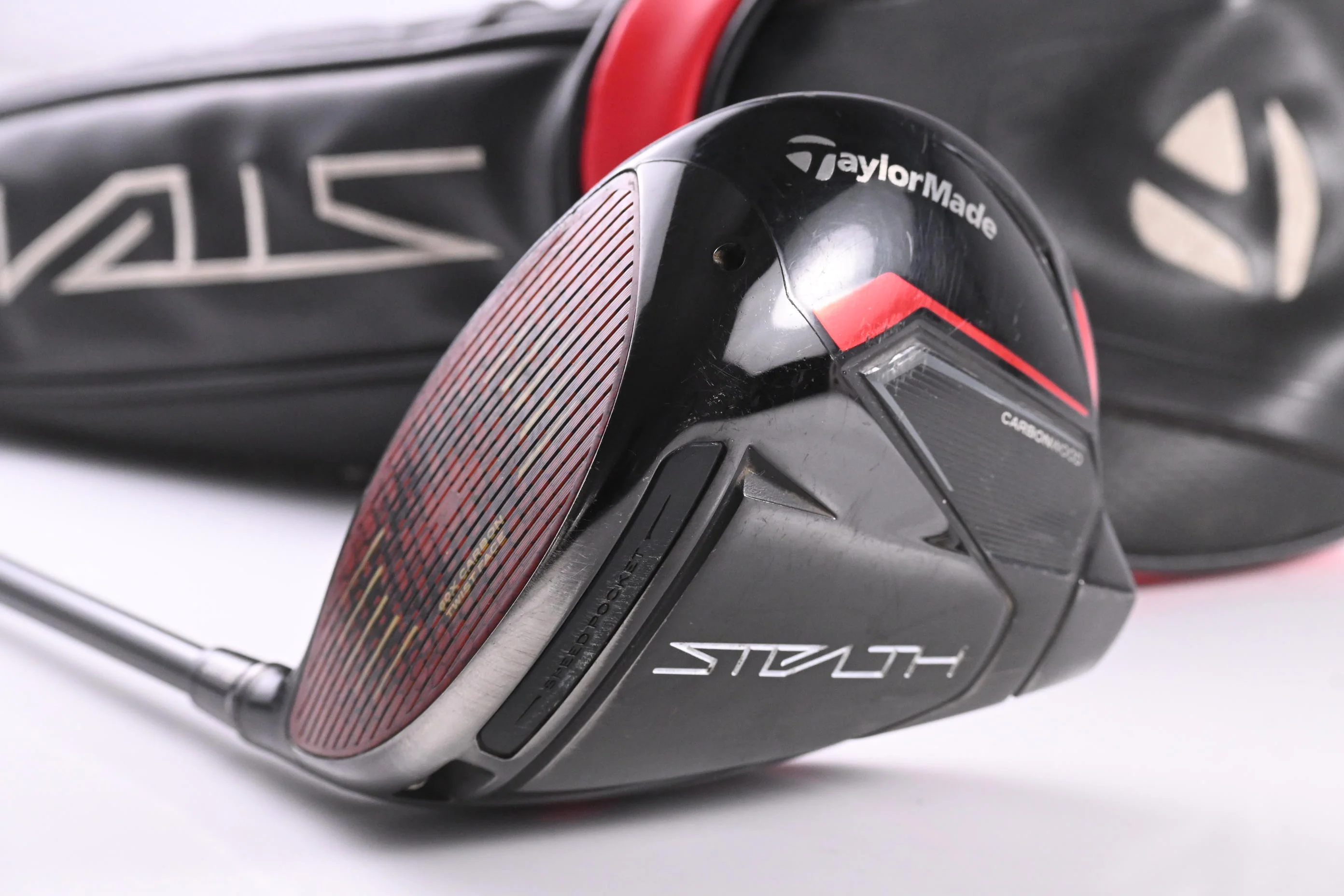 Left Hand Taylormade Stealth Driver / 9 Degree / Stiff Flex Fujikura Ventus Red