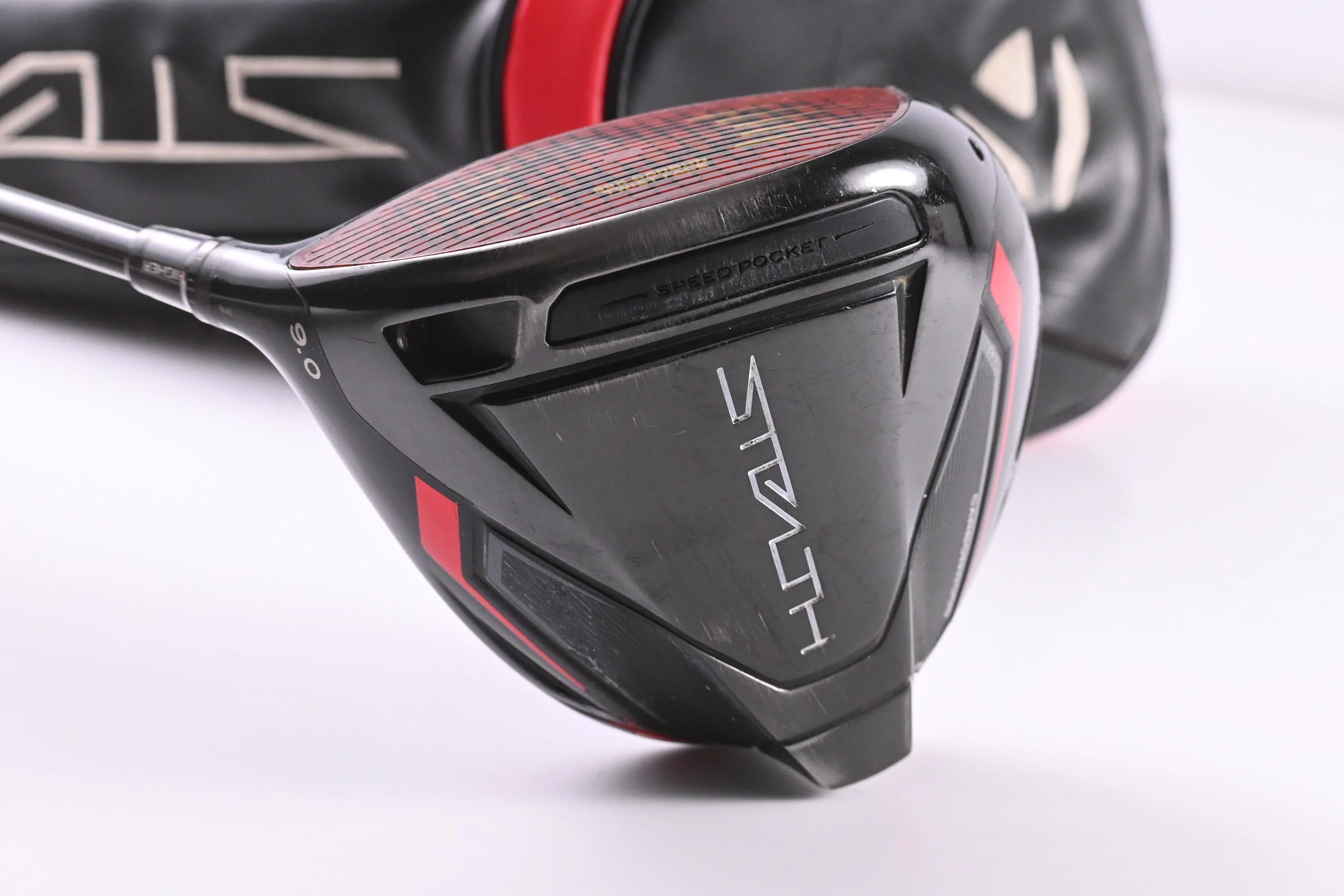 Left Hand Taylormade Stealth Driver / 9 Degree / Stiff Flex Fujikura Ventus Red - Image 2