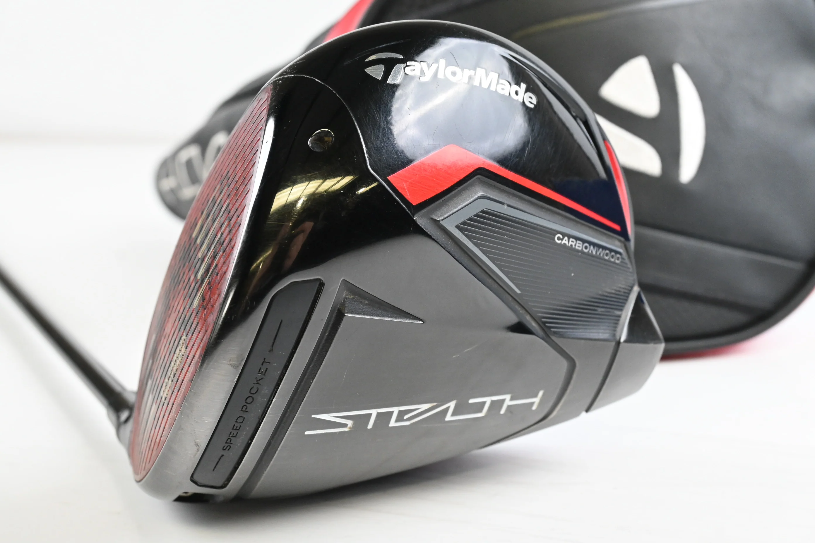 Left Hand Taylormade Stealth Driver / 9 Degree / Stiff Flex Fujikura Ventus Red