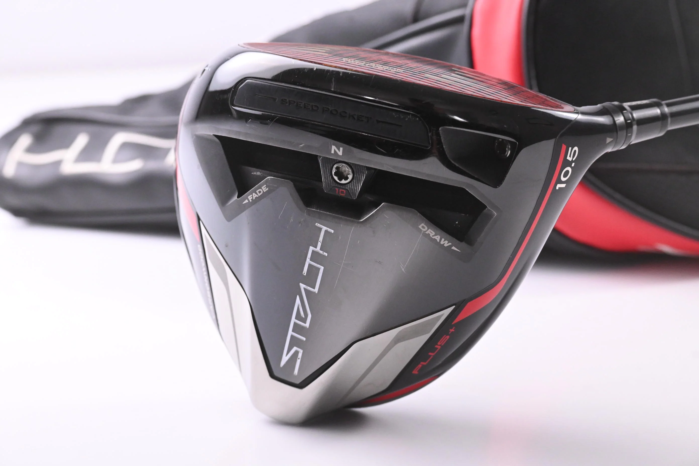 Taylormade Stealth Plus Driver / 10.5 Degree / Regular Flex HZRDUS RDX Smoke Red - Image 2