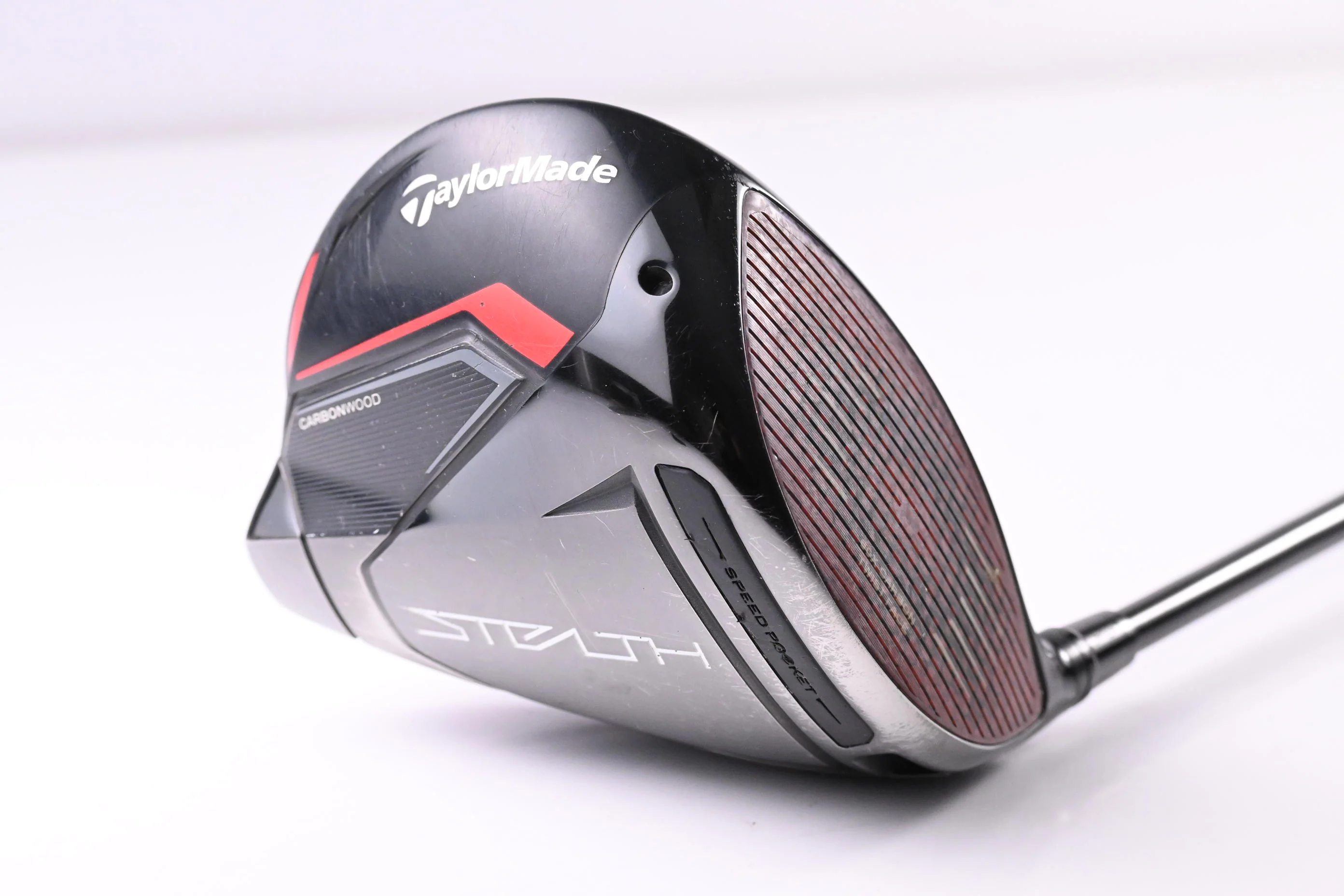 Taylormade Stealth Driver / 9 Degree / Stiff Flex HZRDUS Smoke Red RDX 60 Shaft