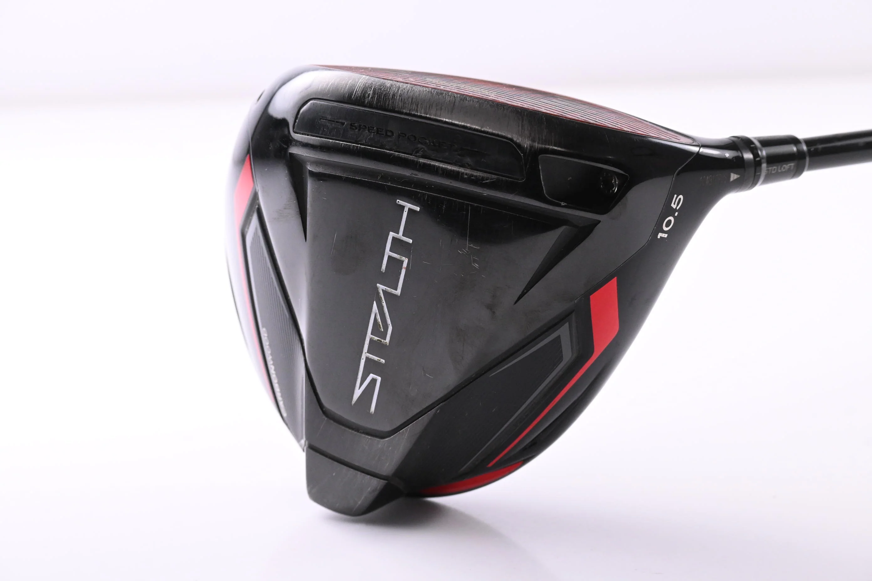 Taylormade Stealth Driver / 10.5 Degree / Stiff Flex HZRDUS Smoke RDX Red 60 - Image 2