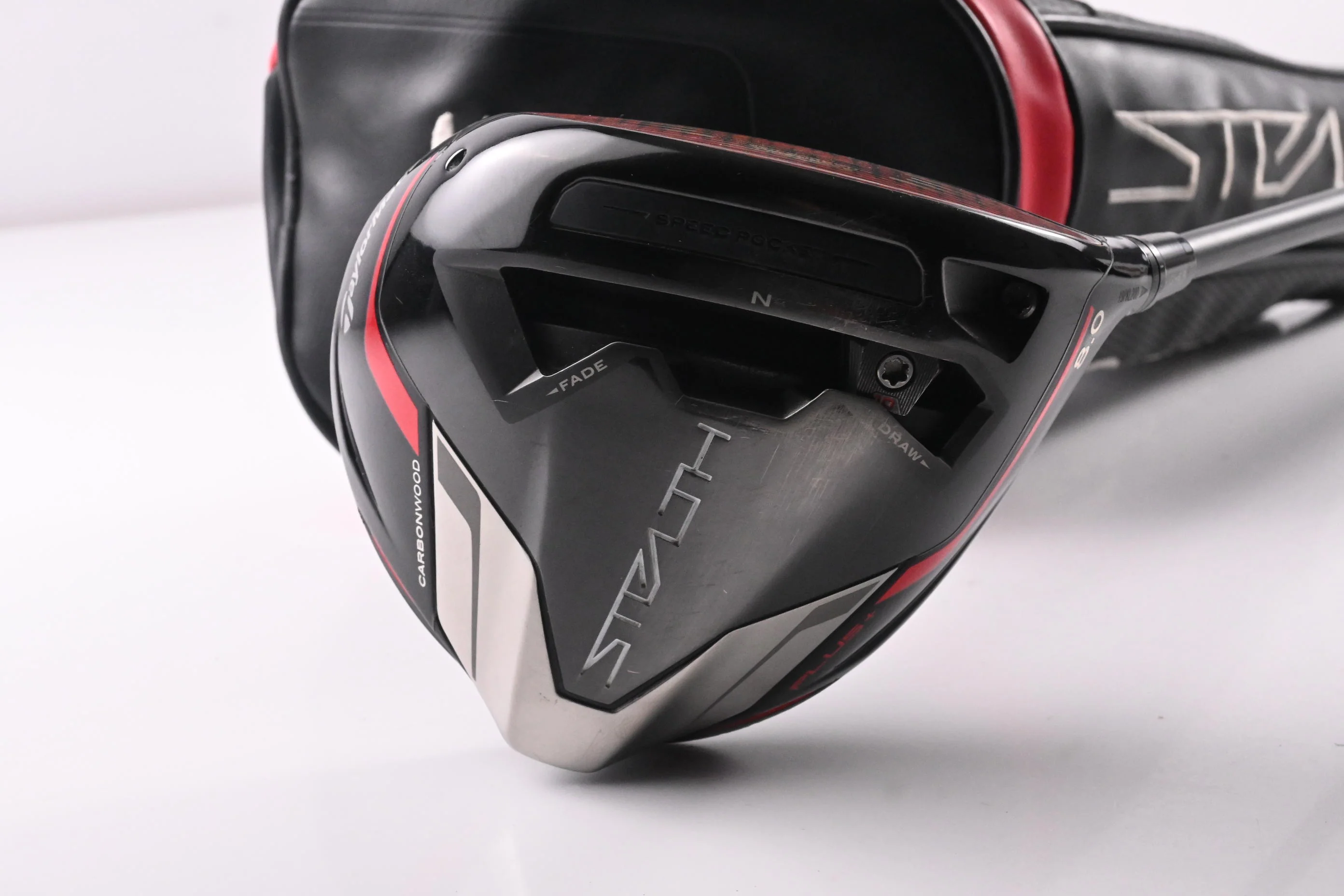 Taylormade Stealth Plus Driver / 8 Degree / Stiff Flex HZRDUS Smoke Black 60 - Image 2