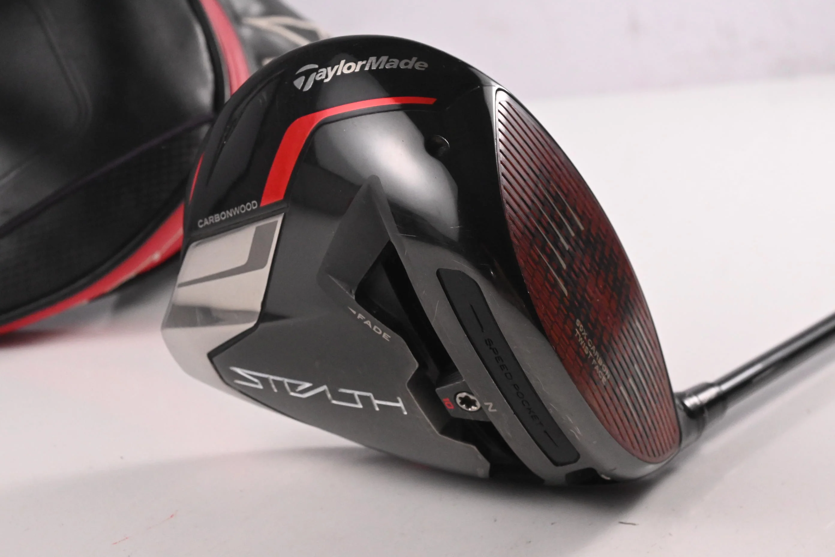 Taylormade Stealth Driver / 8 Degree / Stiff Flex Fujikura Ventus TR Red 5 Shaft