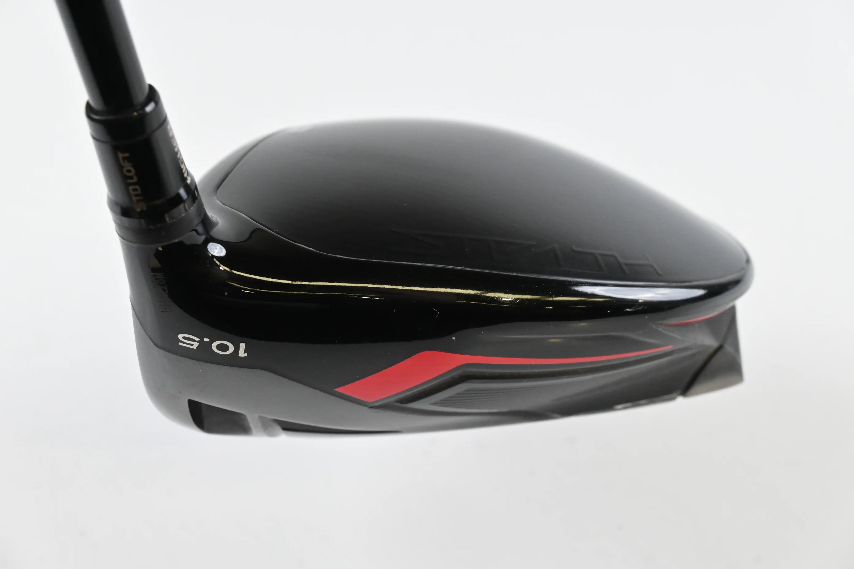Taylormade Stealth Driver / 10.5 Degree / Stiff Flex Hzrdus Smoke Red RDX 60 - Image 5
