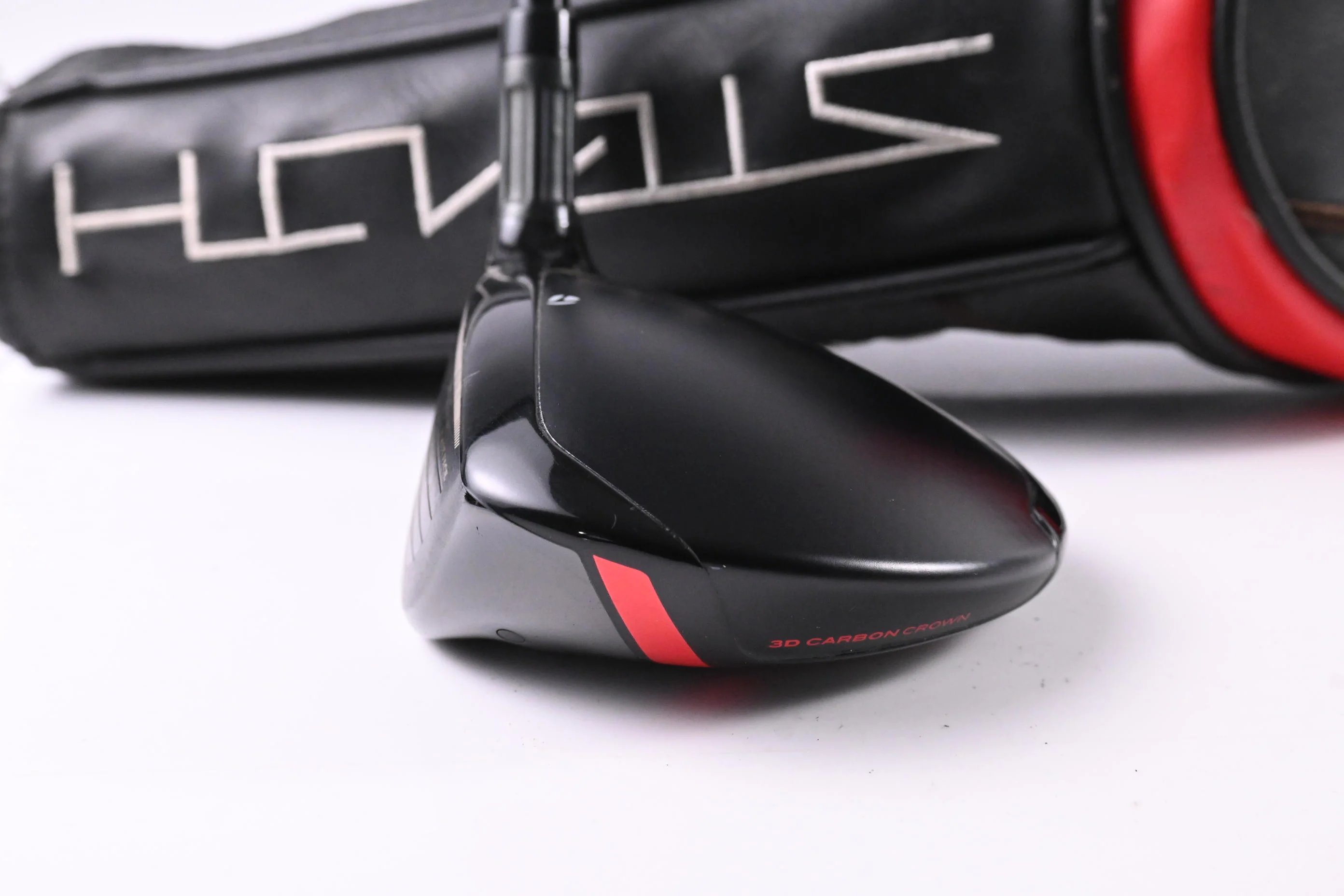 Left Hand Taylormade Stealth #3 Wood / 15 Degree / Stiff Flex HZRDUS Smoke RDX Red 75 Shaft - Image 2