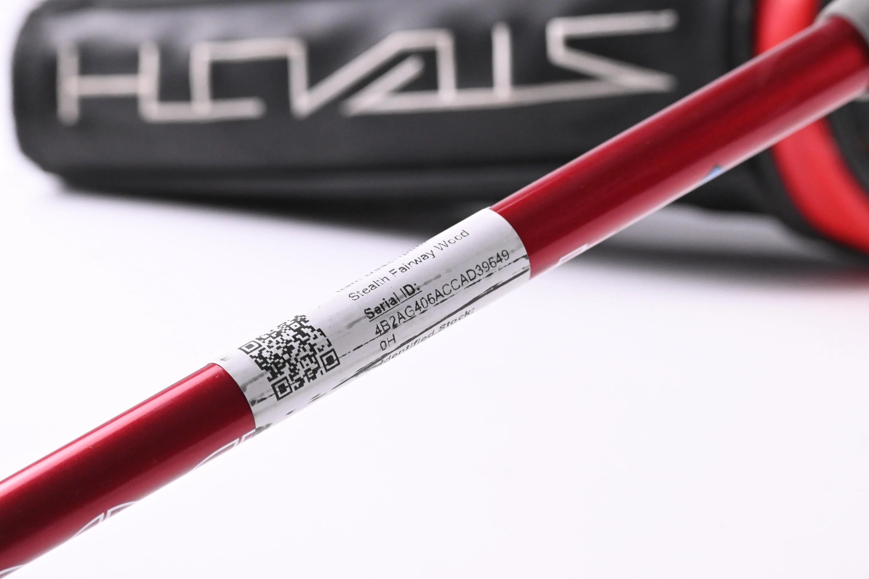 Left Hand Taylormade Stealth #3 Wood / 15 Degree / Stiff Flex HZRDUS Smoke RDX Red 75 Shaft - Image 6