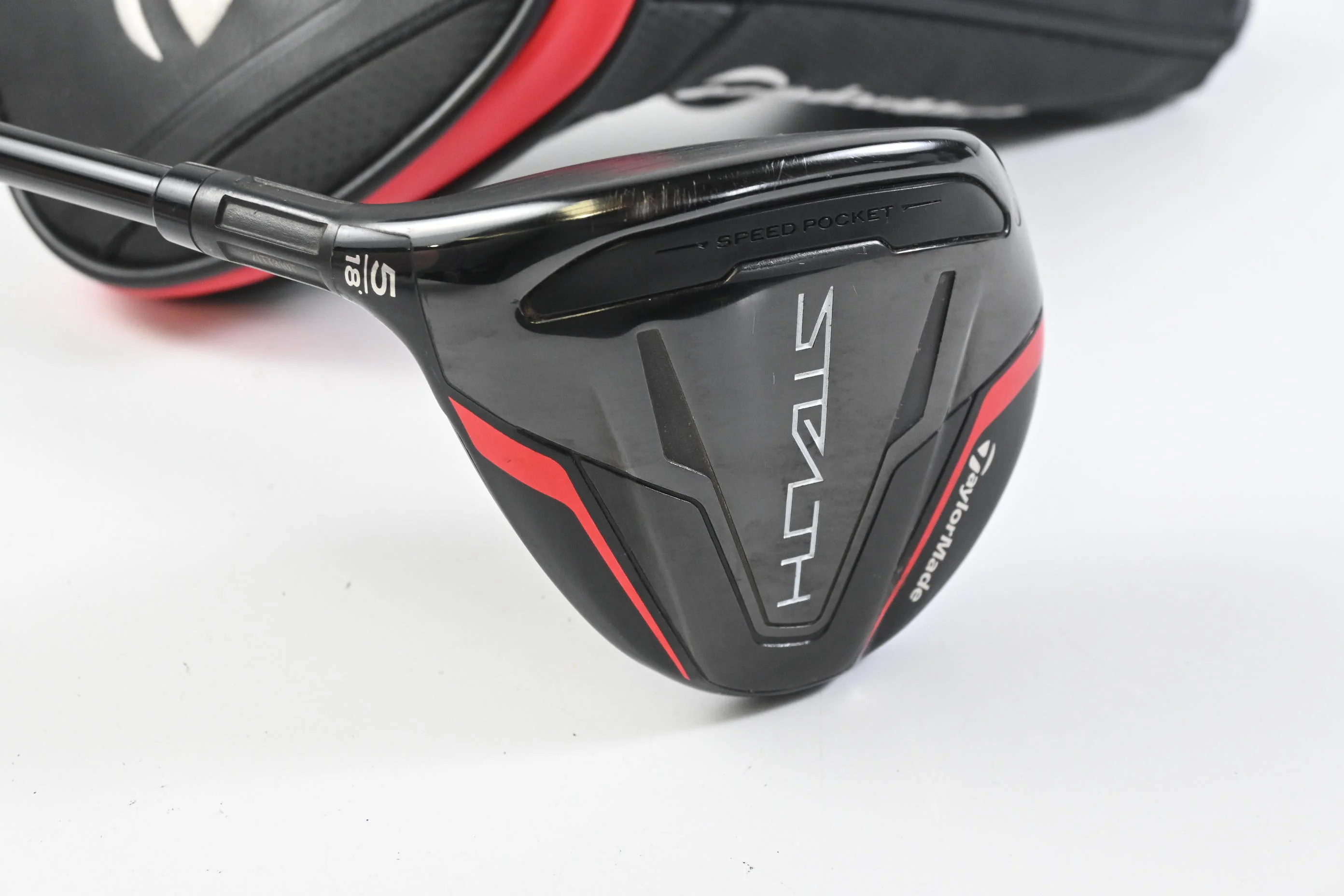 Left Hand Taylormade Stealth #5 Wood / 18 Degree / Regular Flex Ventus Red 5 - Image 2