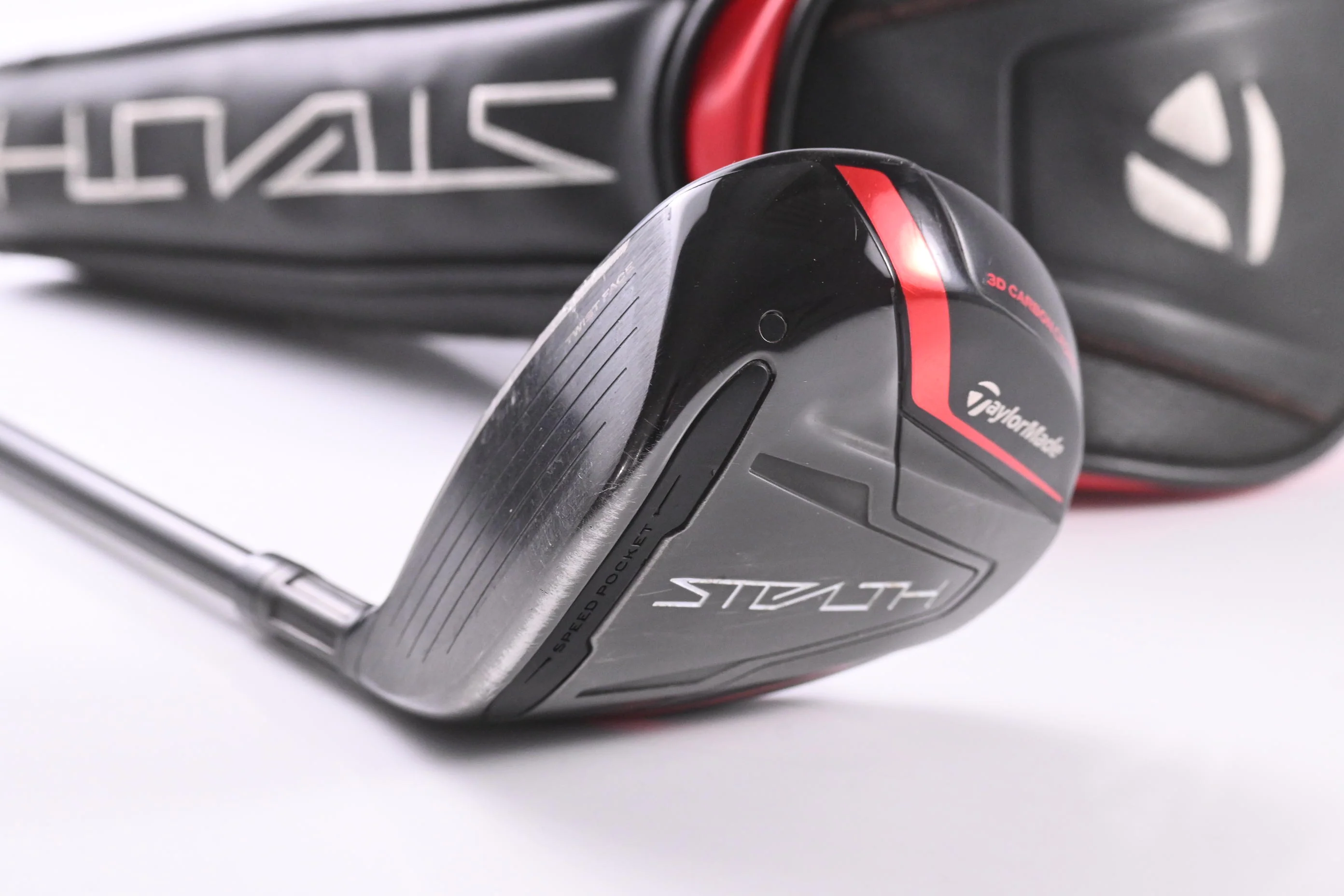 Left Hand Taylormade Stealth #3 Wood / 15 Degree / Regular Flex Ventus Red 5